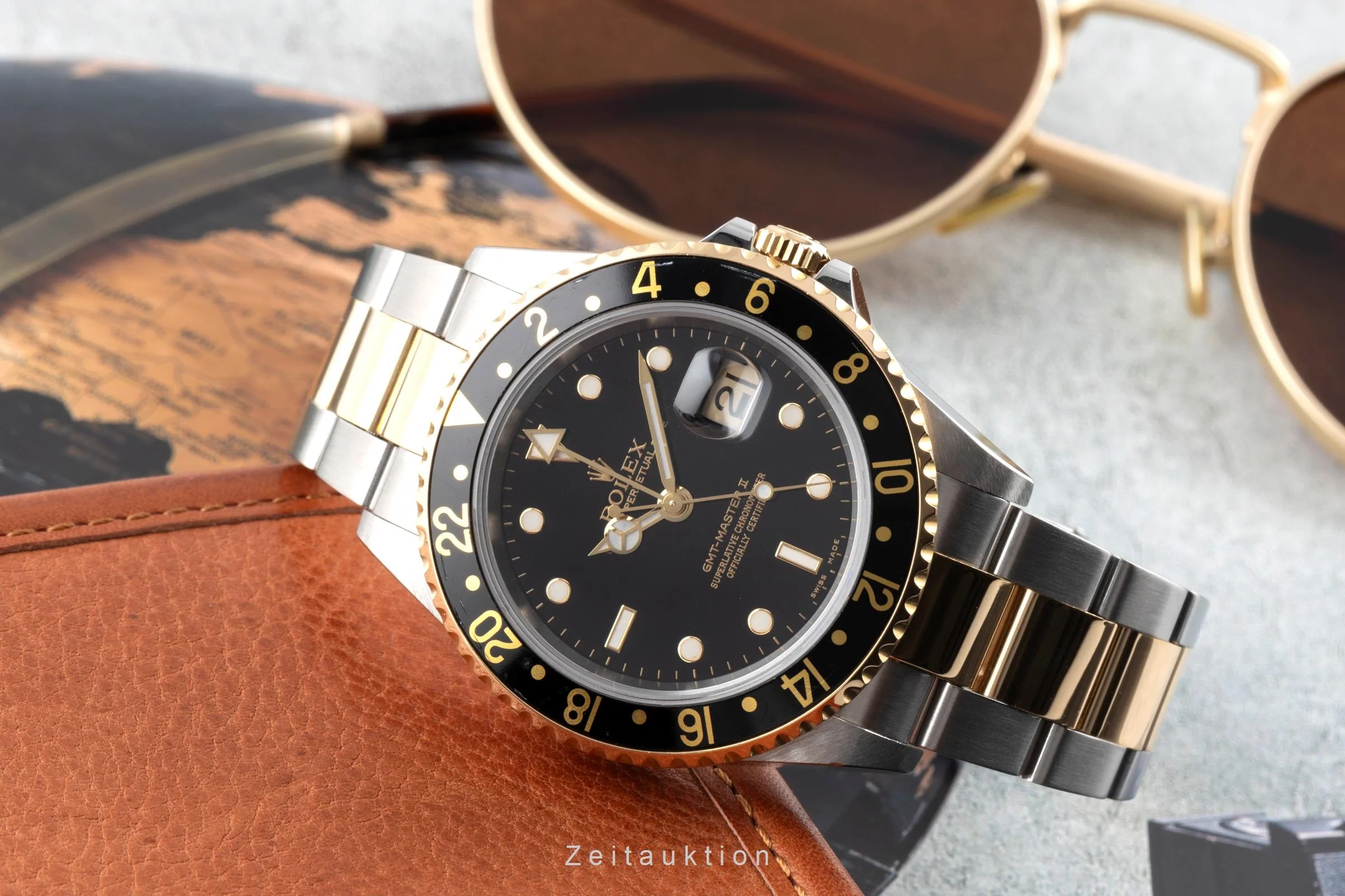 Rolex GMT-Master II steel / gold automatic men's watch 16713T  [2504671] - Image 3