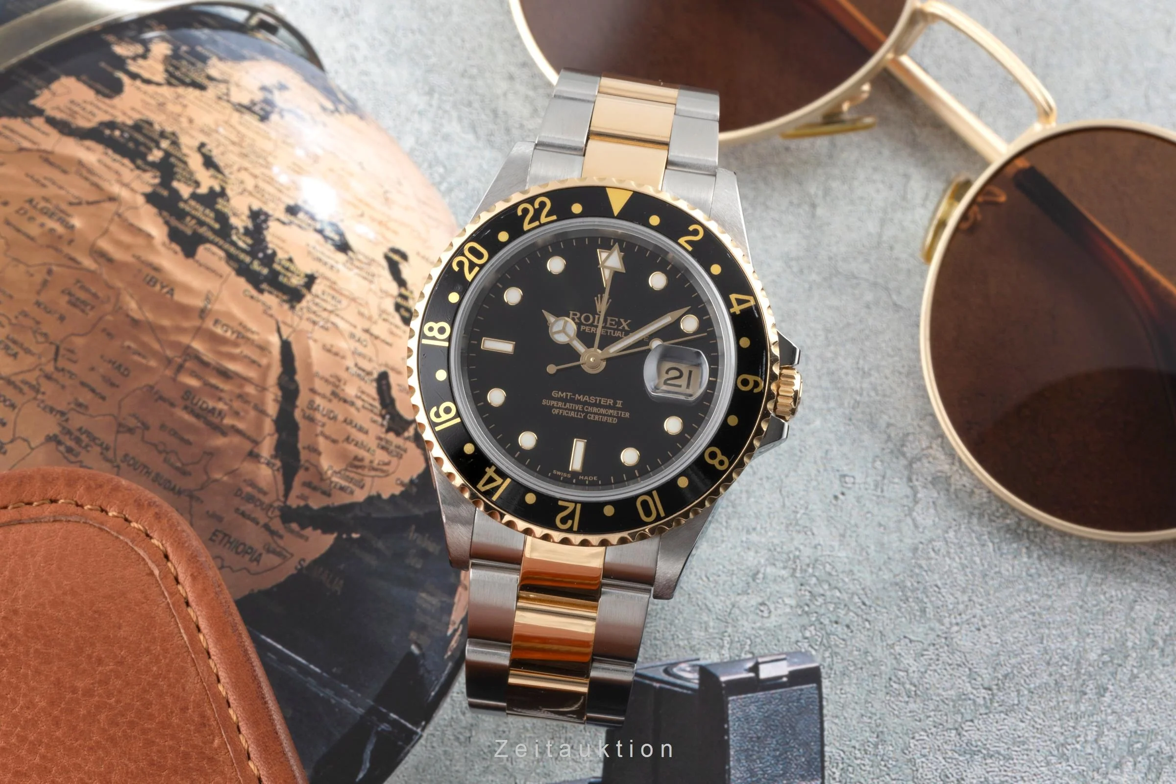 Rolex GMT-Master II steel / gold automatic men's watch 16713T  [2504671] - Image 4