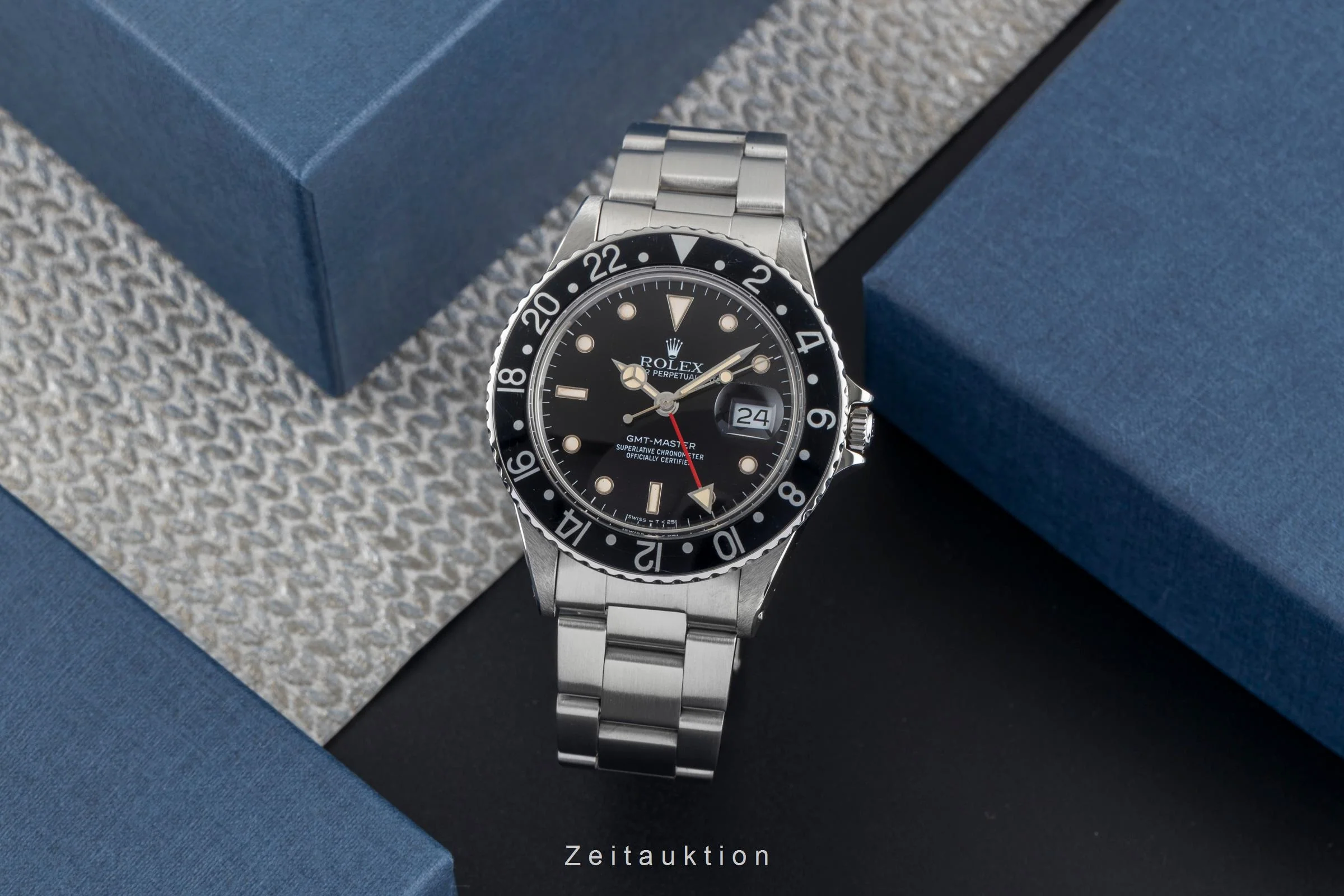Rolex GMT-Master steel automatic men's watch 16750 Vintage  [2502568] - Image 4