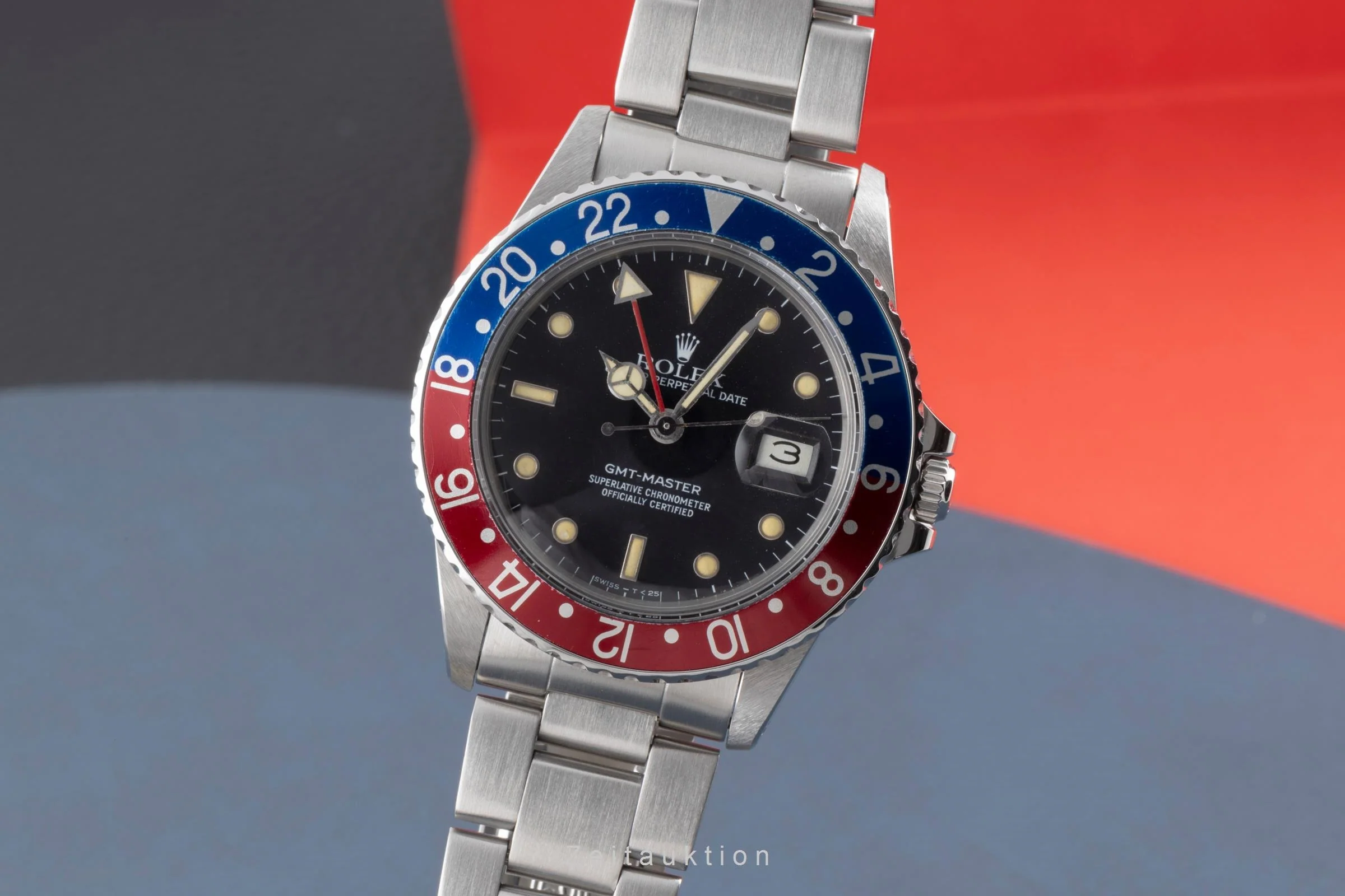 Rolex GMT-Master steel automatic men's watch 16750 Vintage  [2504523] - Image 2