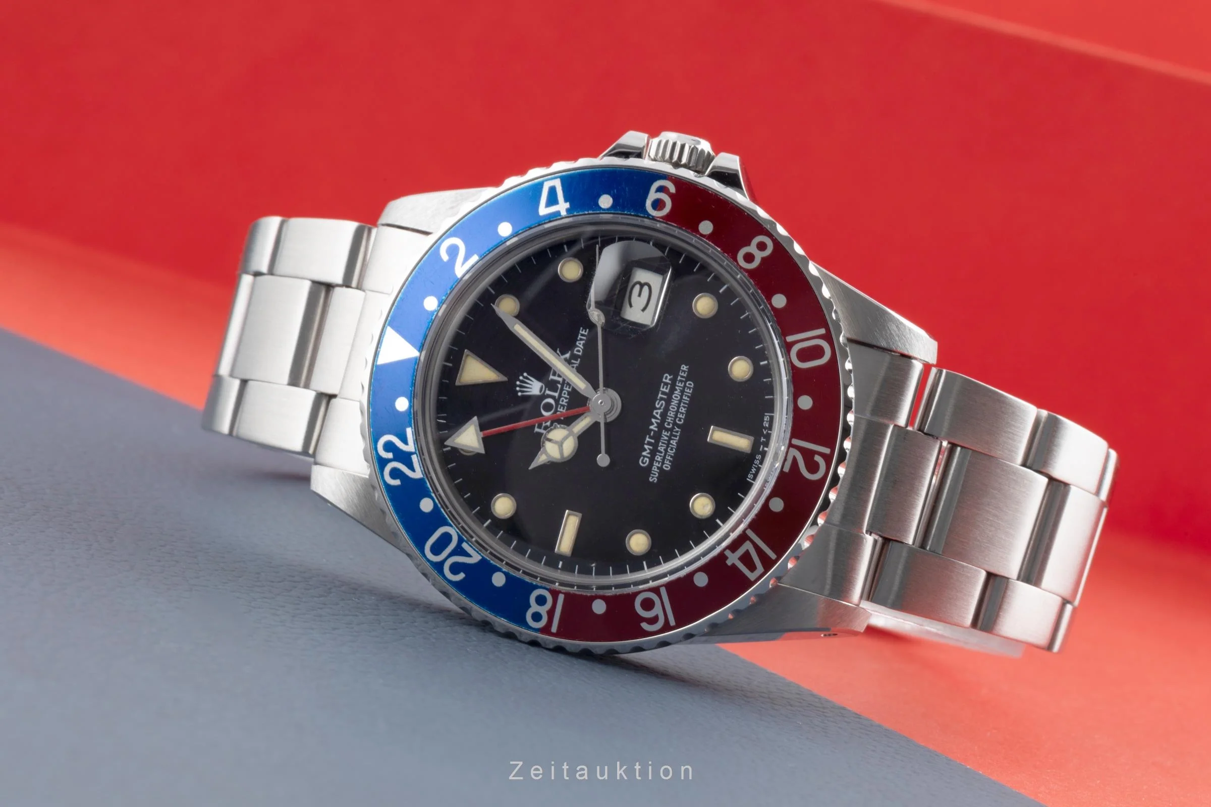 Rolex GMT-Master steel automatic men's watch 16750 Vintage  [2504523] - Image 3