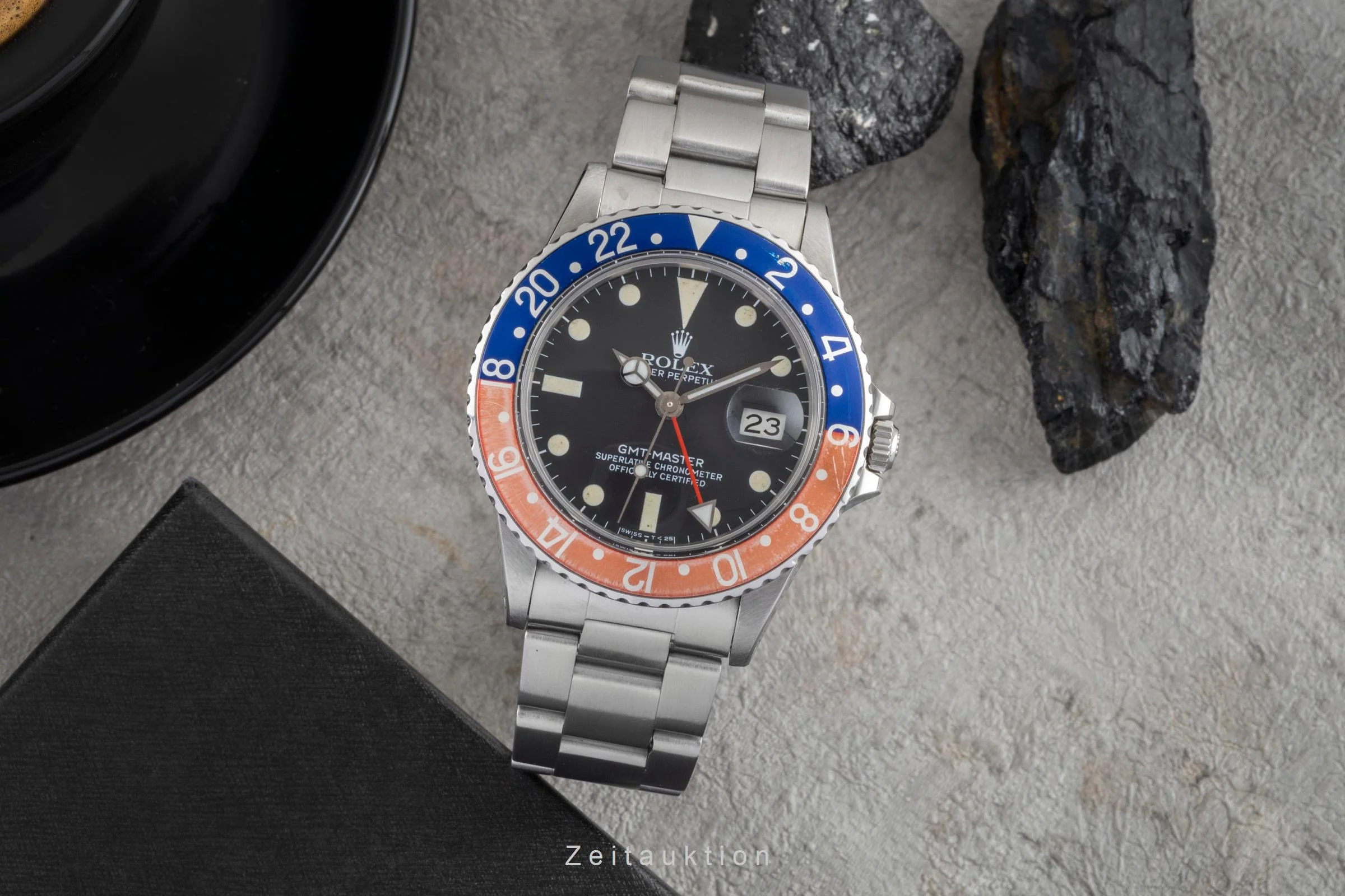 Rolex GMT-Master steel automatic men's watch 16750 Vintage  [2600119] - Image 4