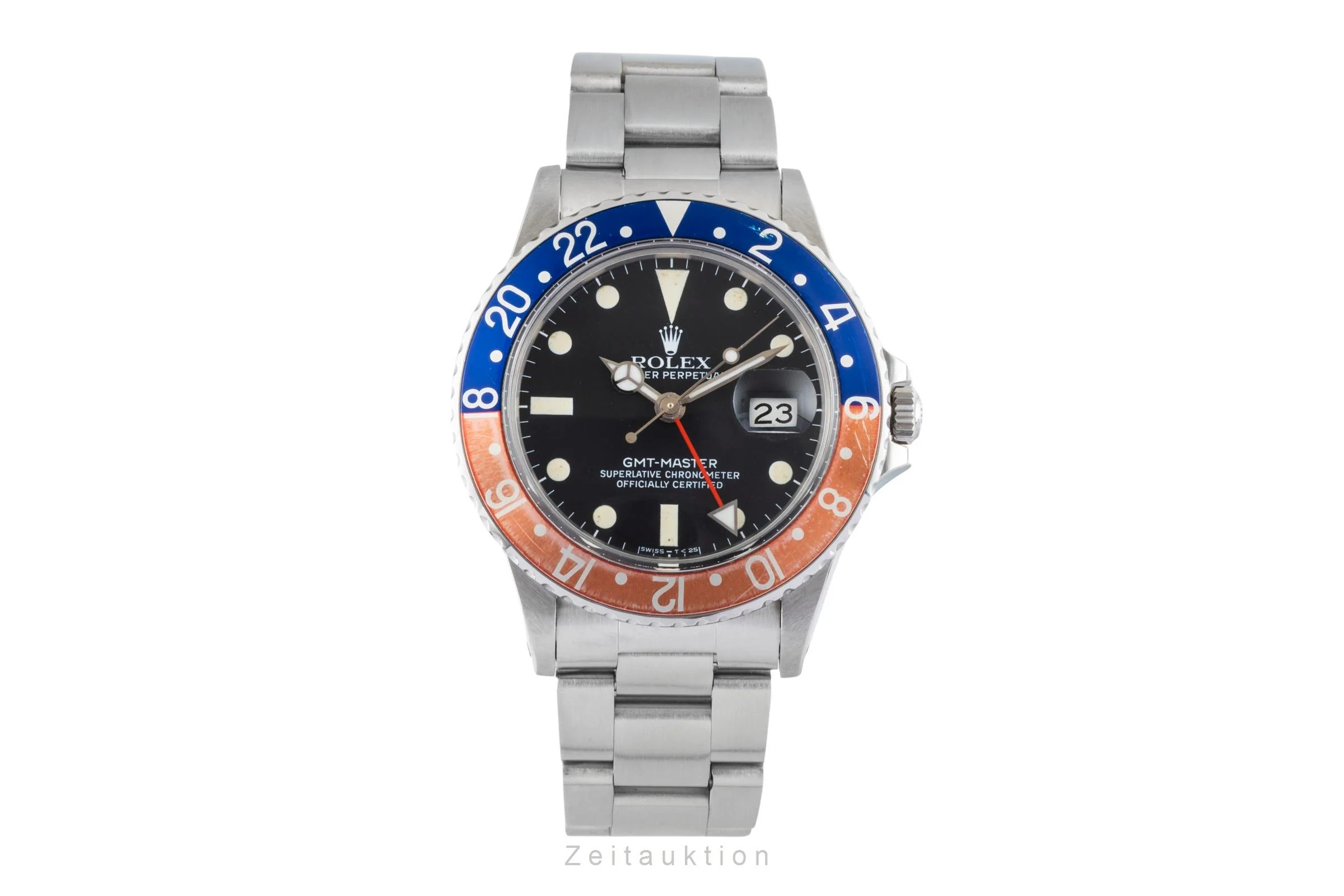 Rolex GMT-Master steel automatic men's watch 16750 Vintage  [2600119] - Image 5