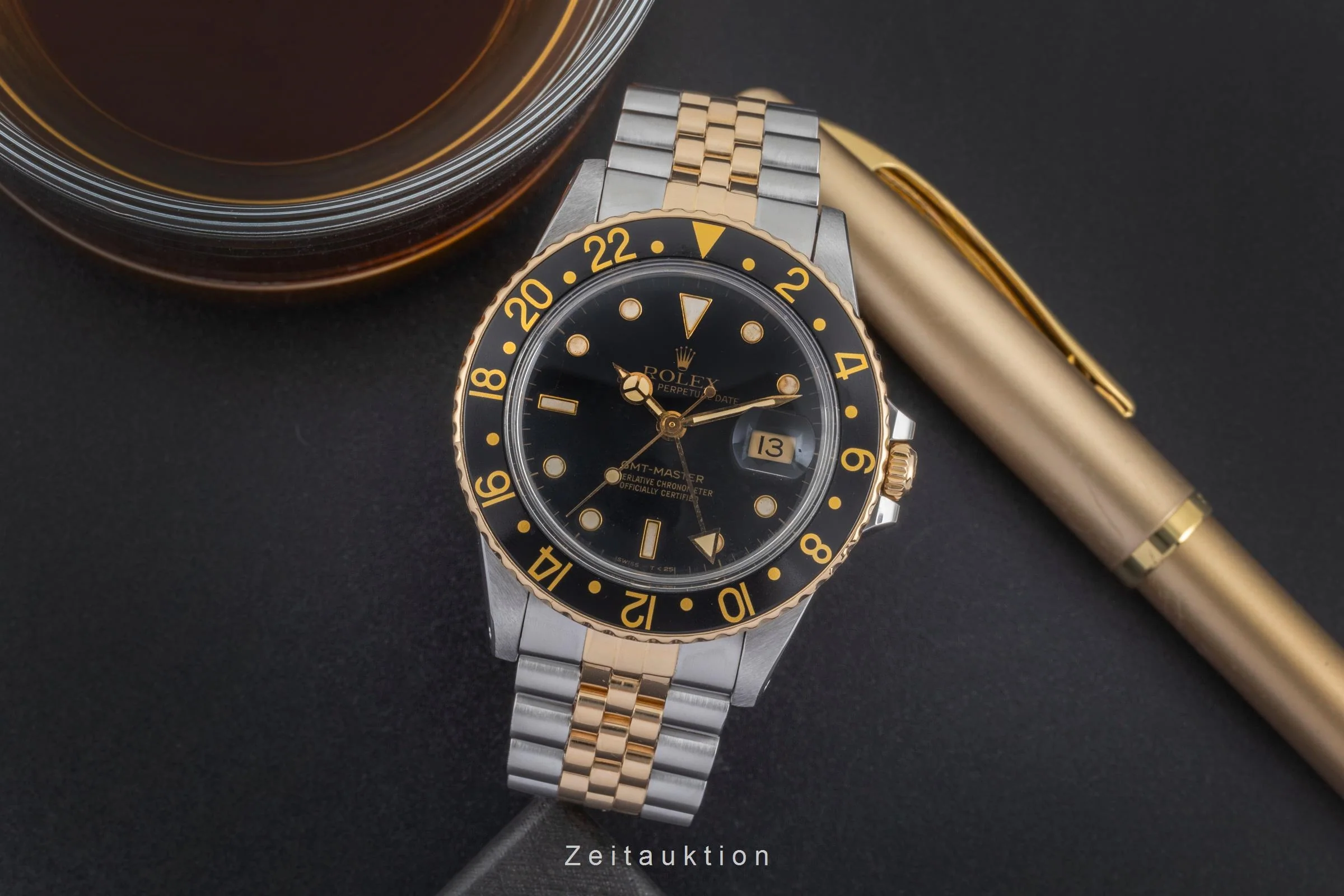 Rolex GMT-Master steel / gold automatic men's watch 16753 Vintage  [2504942] - Image 4