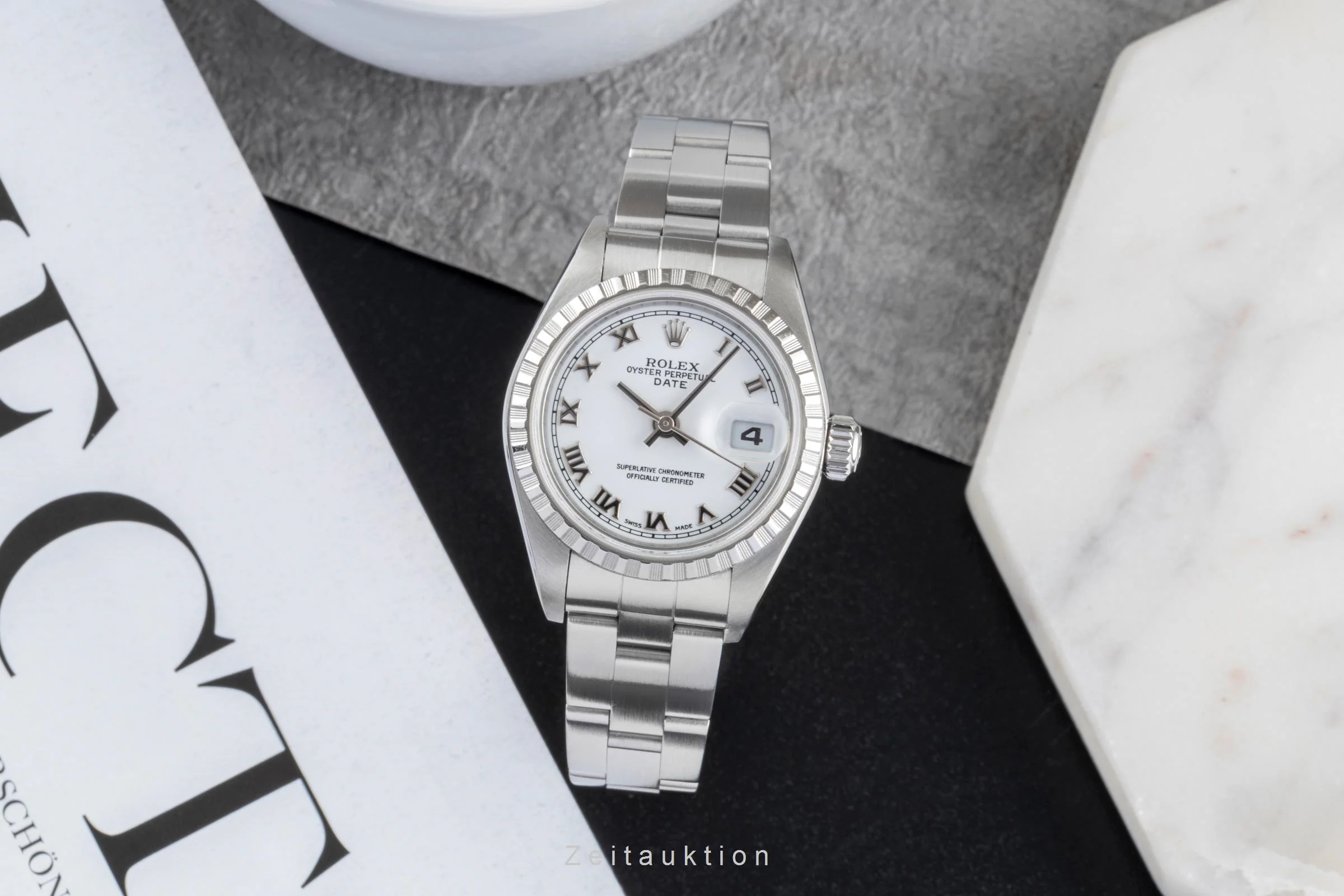 Rolex Lady Date steel automatic women's watch 79240  [2506303] - Image 4