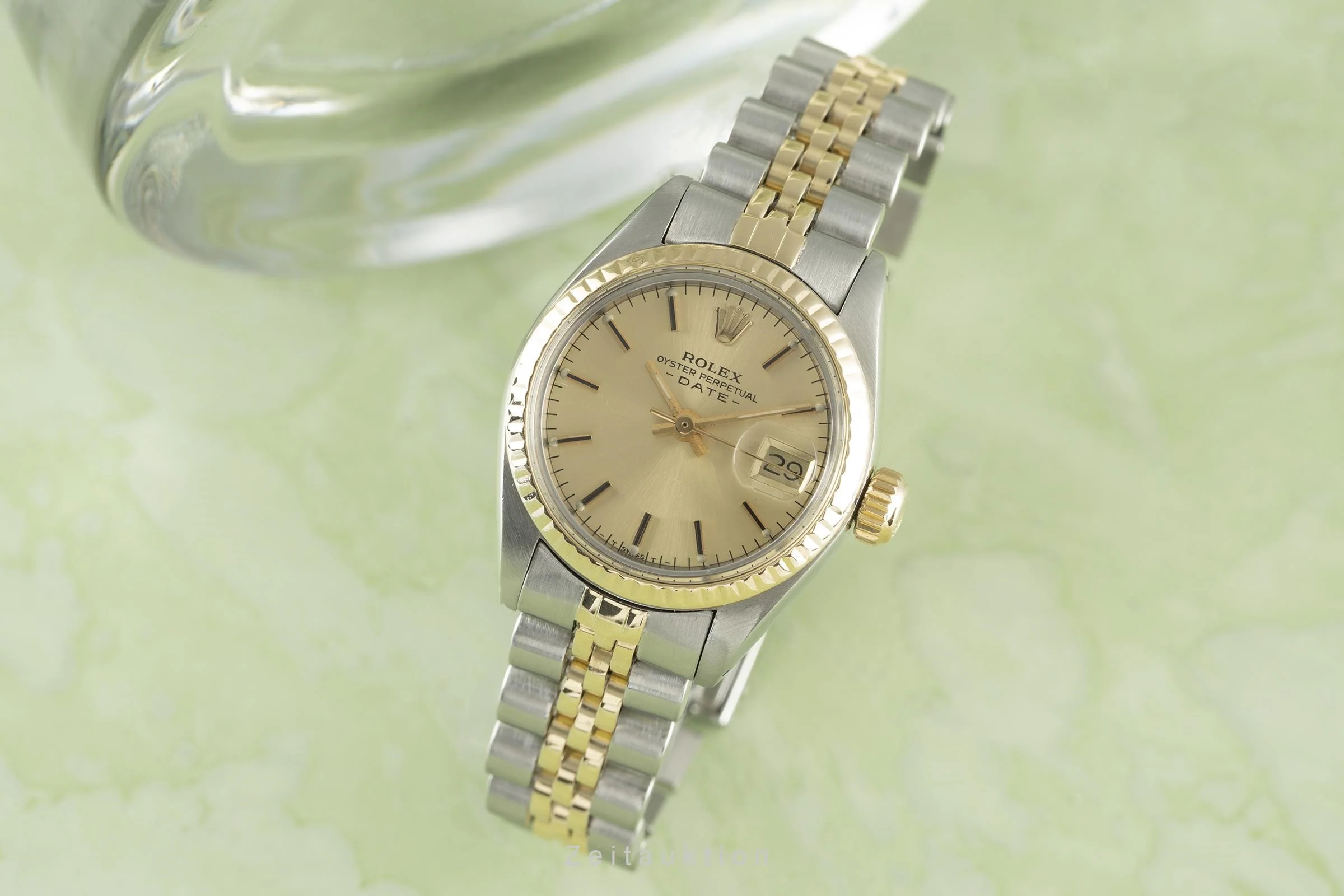 Rolex Lady Date steel / gold automatic women's watch 6917  [2104367] - Image 3