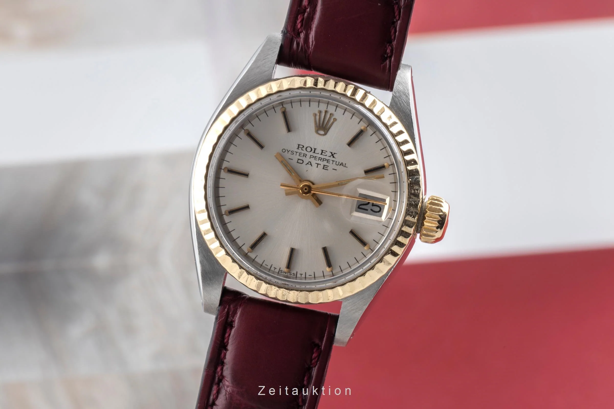 Rolex Lady Date steel / gold automatic women's watch 6917 Vintage  [2506714] - Image 2