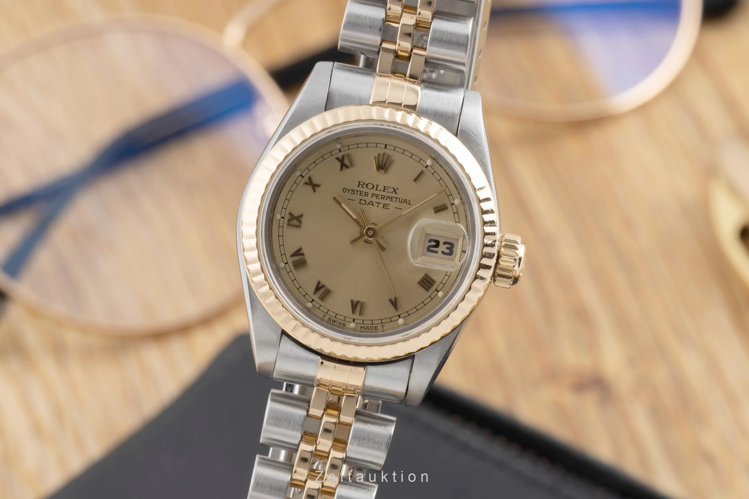 Rolex Lady Date steel / gold automatic women's watch 69173 Vintage  [2600467] - Image 2