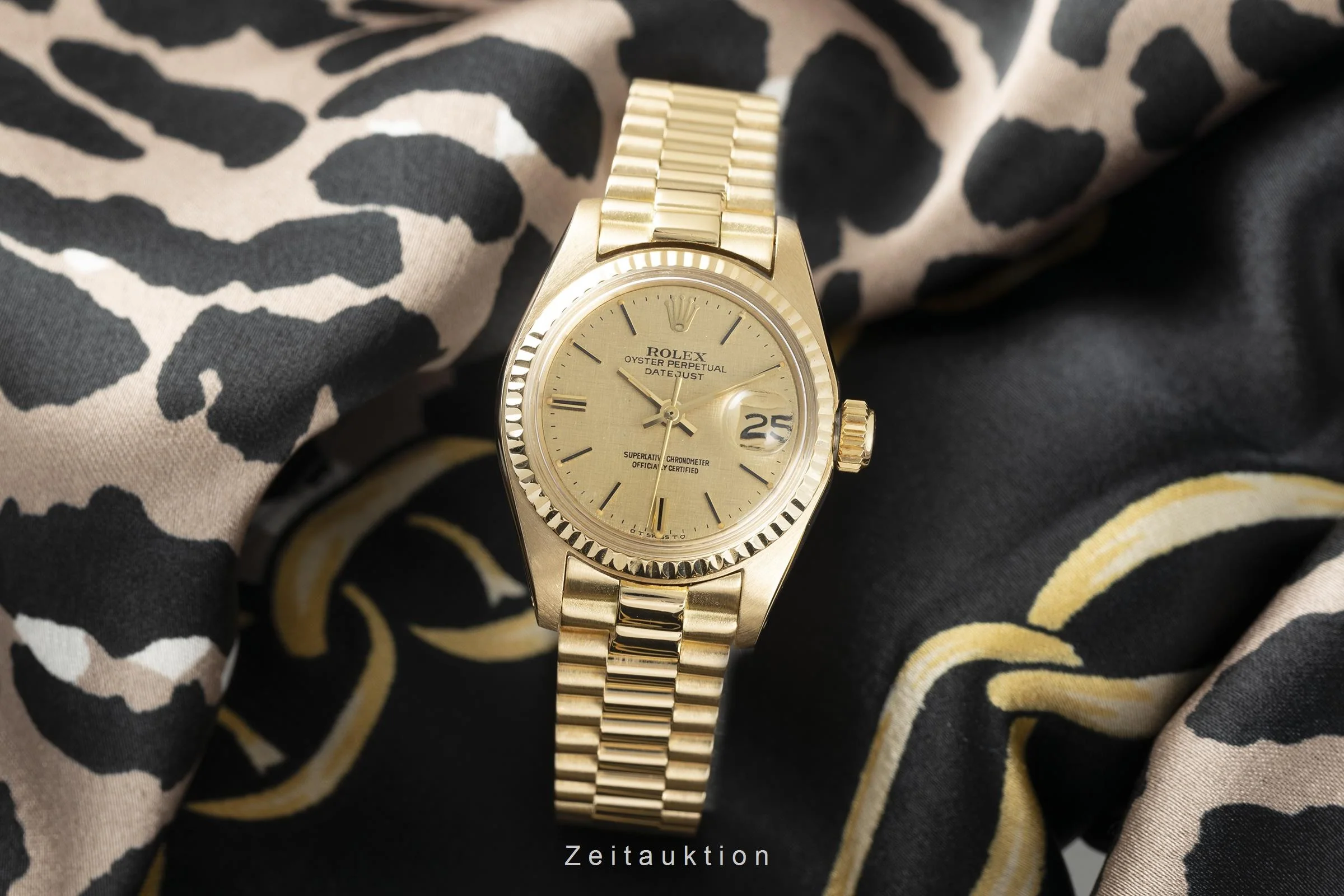 Rolex Lady Datejust 18 ct gold automatic women's watch 6516  [2109783] - Image 3
