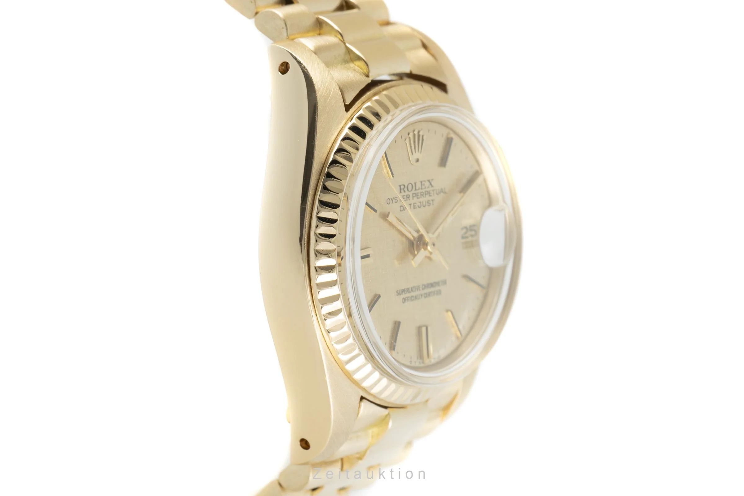 Rolex Lady Datejust 18 ct gold automatic women's watch 6516  [2109783] - Image 7