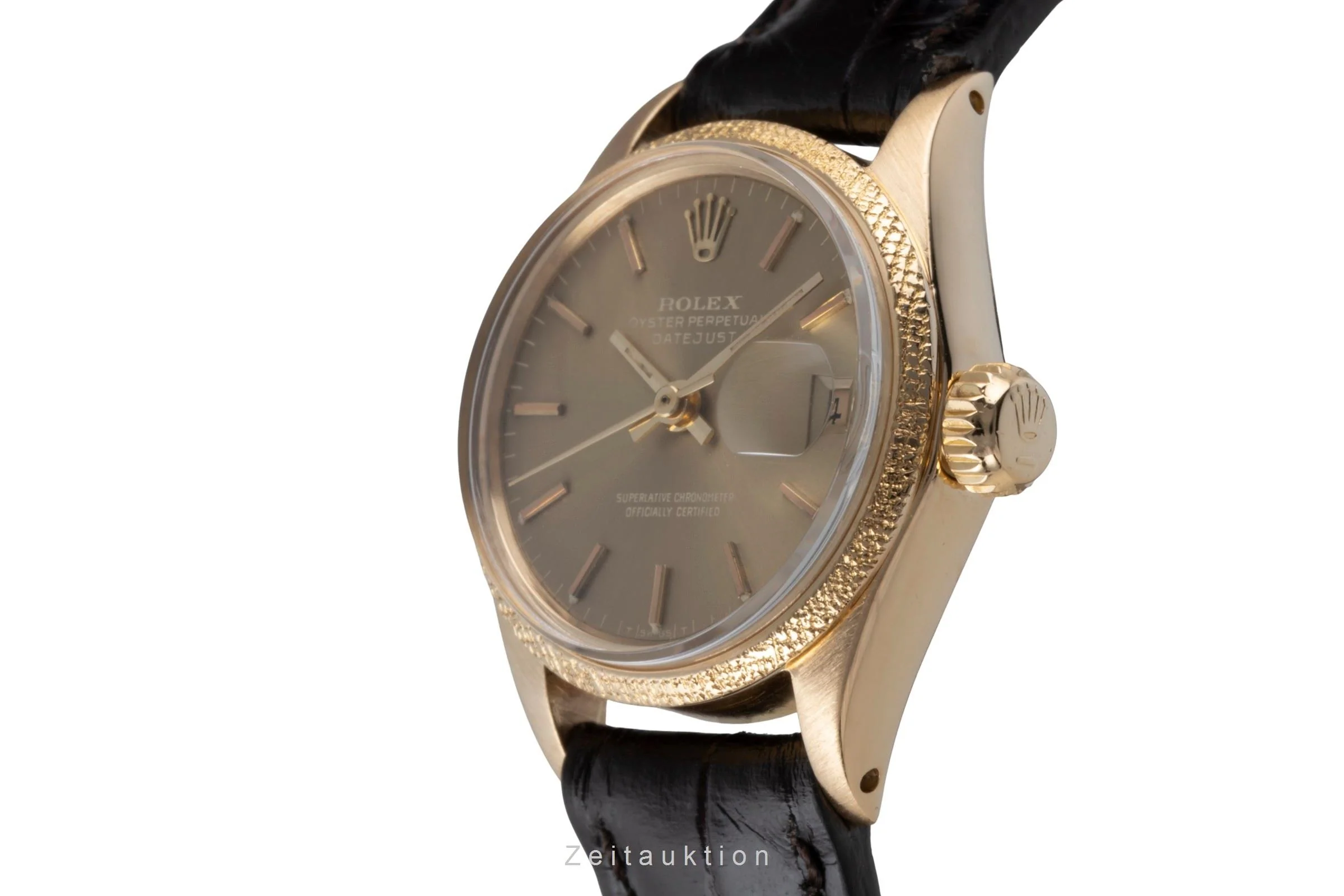 Rolex Lady Datejust 18 ct gold automatic women's watch 6701 Vintage  [2506639] - Image 7