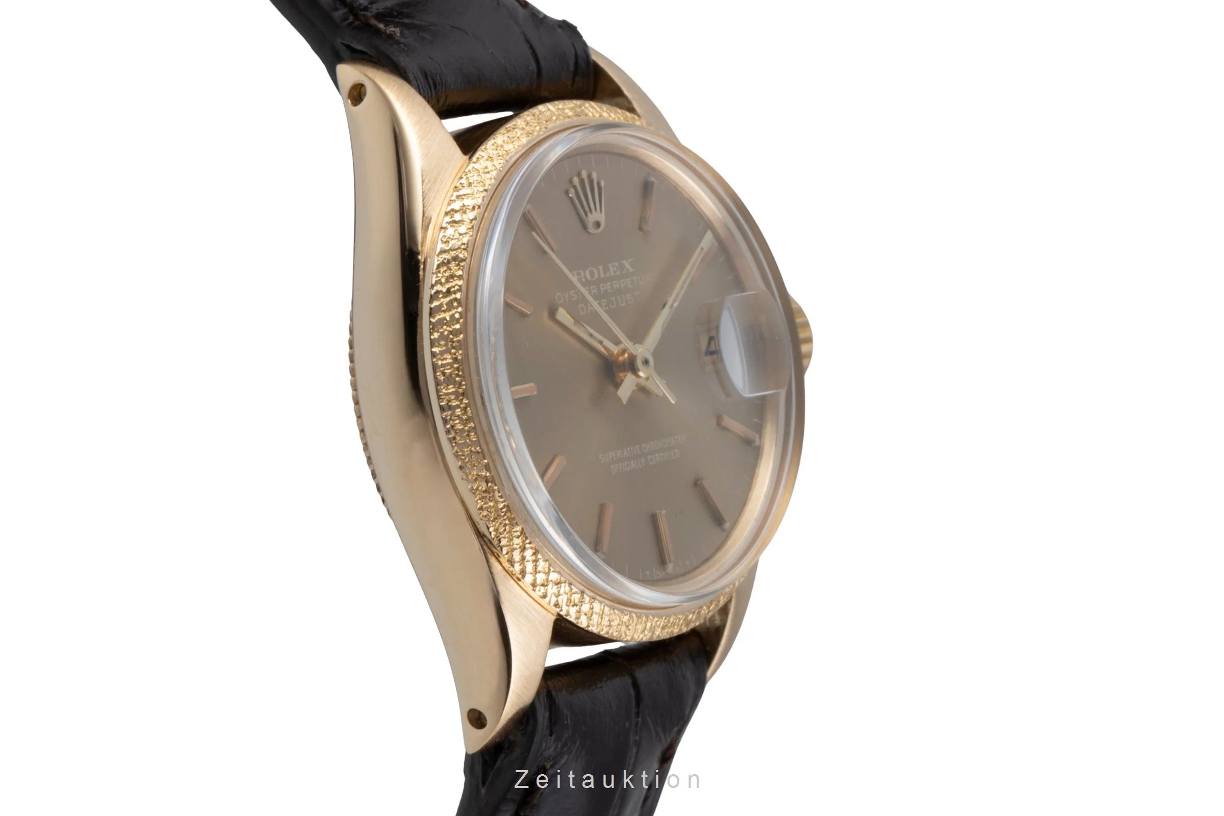 Rolex Lady Datejust 18 ct gold automatic women's watch 6701 Vintage  [2506639] - Image 8