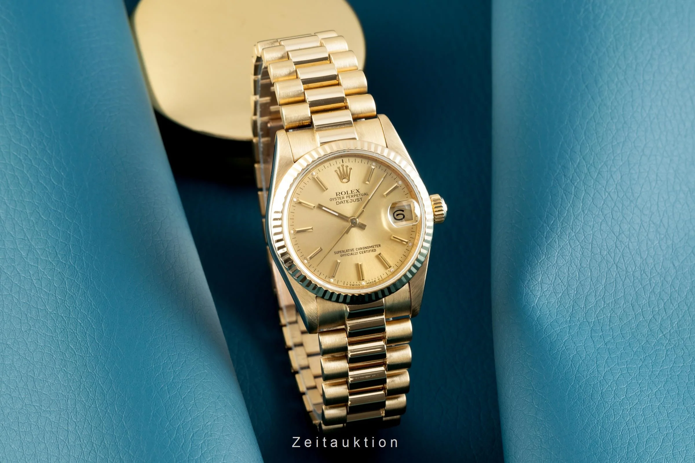 Rolex Lady Datejust 18 ct gold automatic women's watch 68278  [2105260] - Image 2