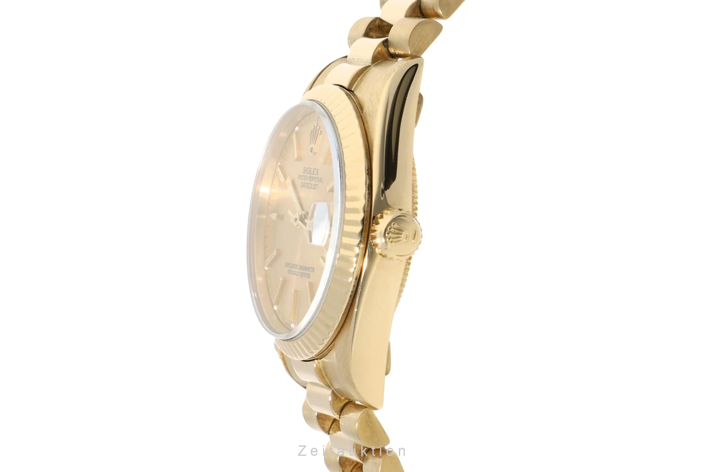Rolex Lady Datejust 18 ct gold automatic women's watch 68278  [2105260] - Image 6