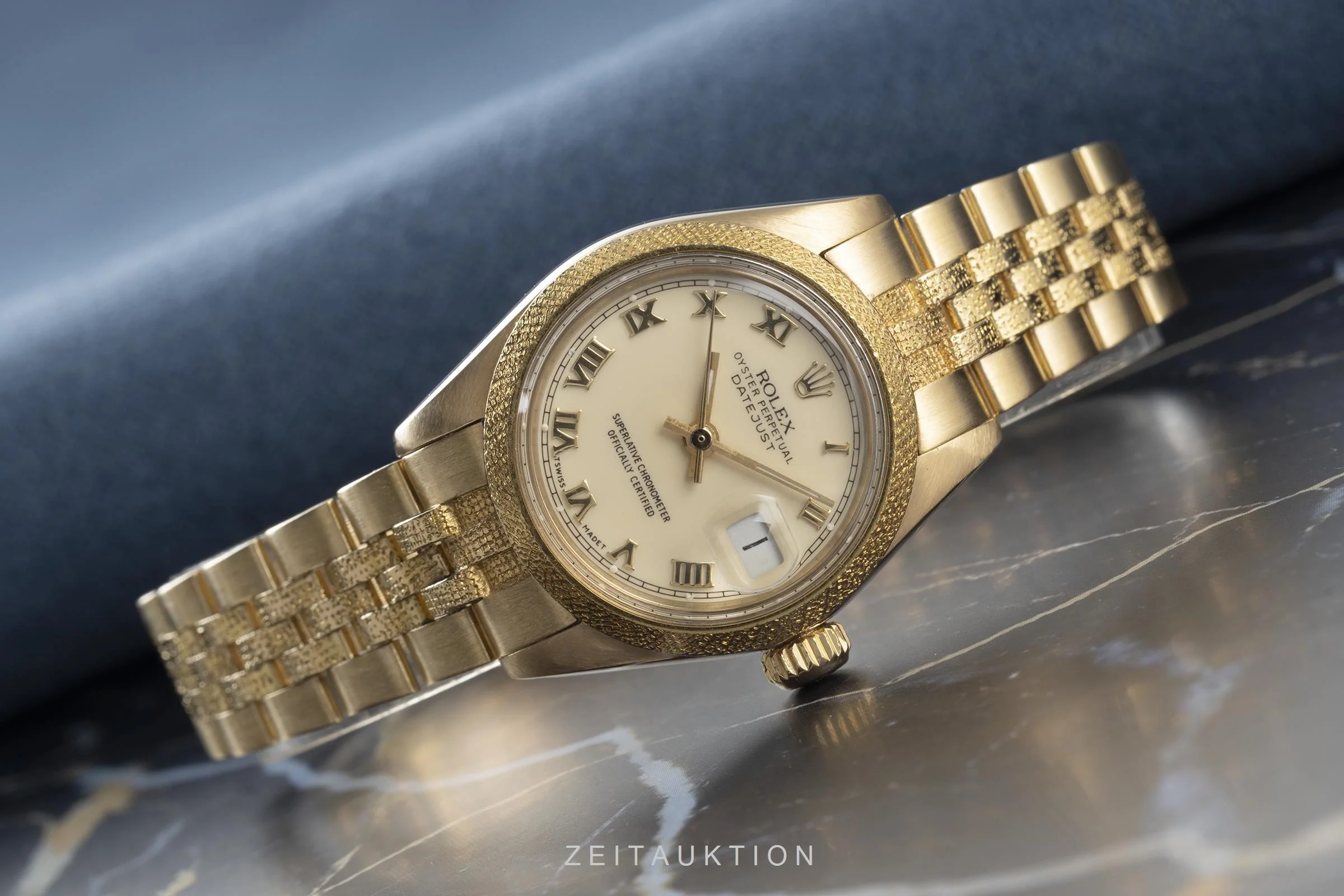 Rolex Lady Datejust 18 ct gold automatic women's watch 6901  [2103991] - Image 2