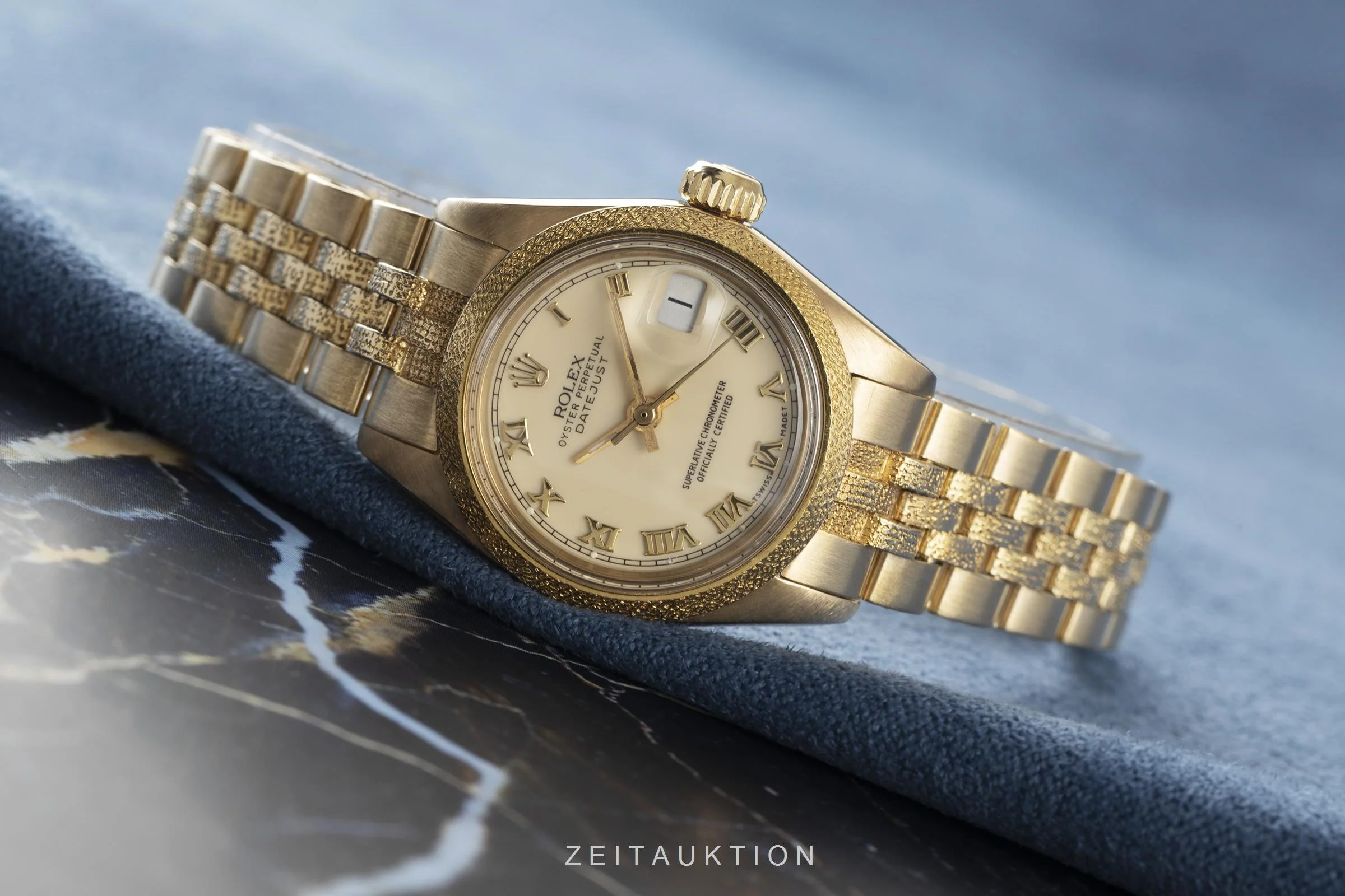 Rolex Lady Datejust 18 ct gold automatic women's watch 6901  [2103991] - Image 3
