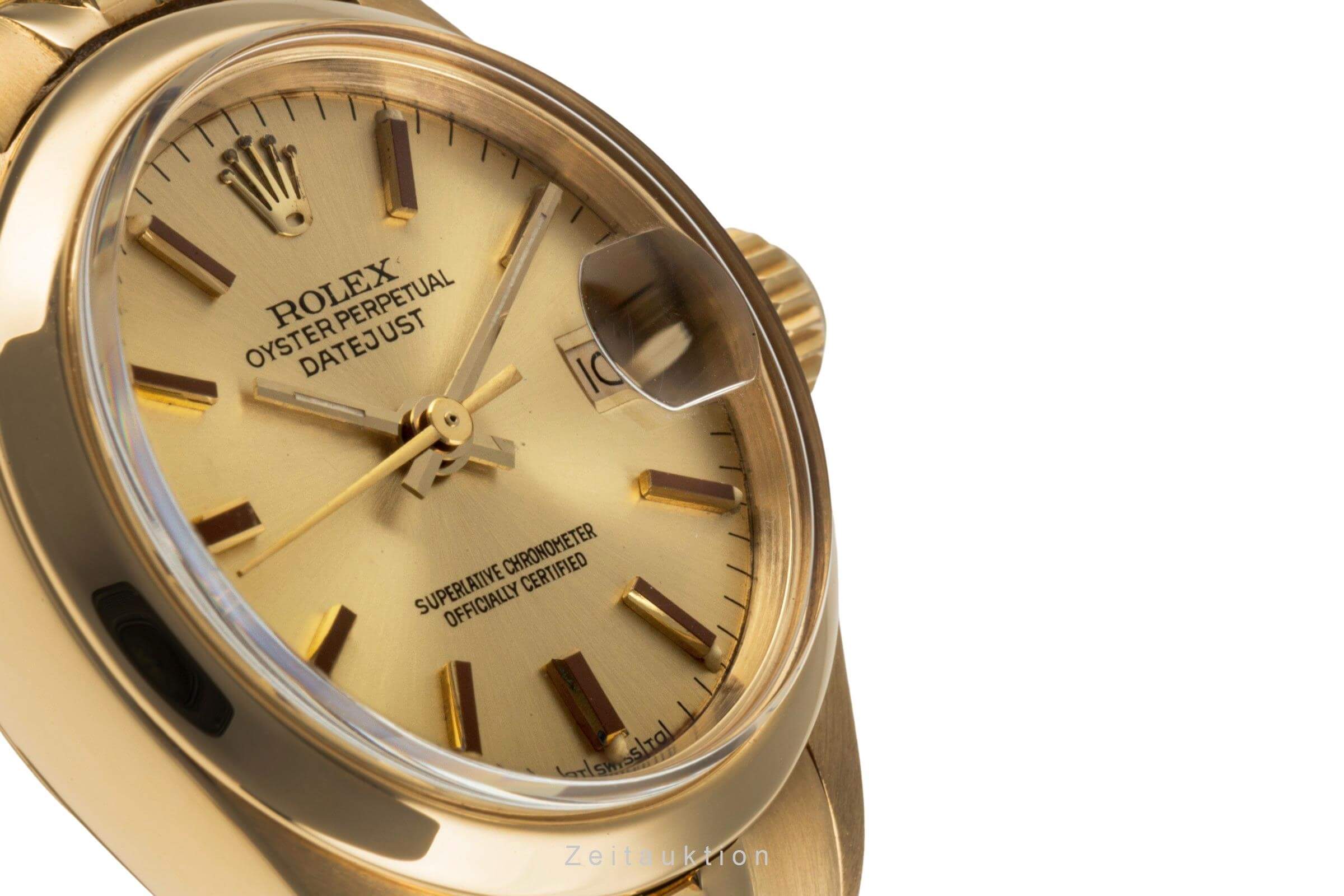 Rolex Lady Datejust 18 ct gold automatic women's watch 6916  [2403043] - Image 11