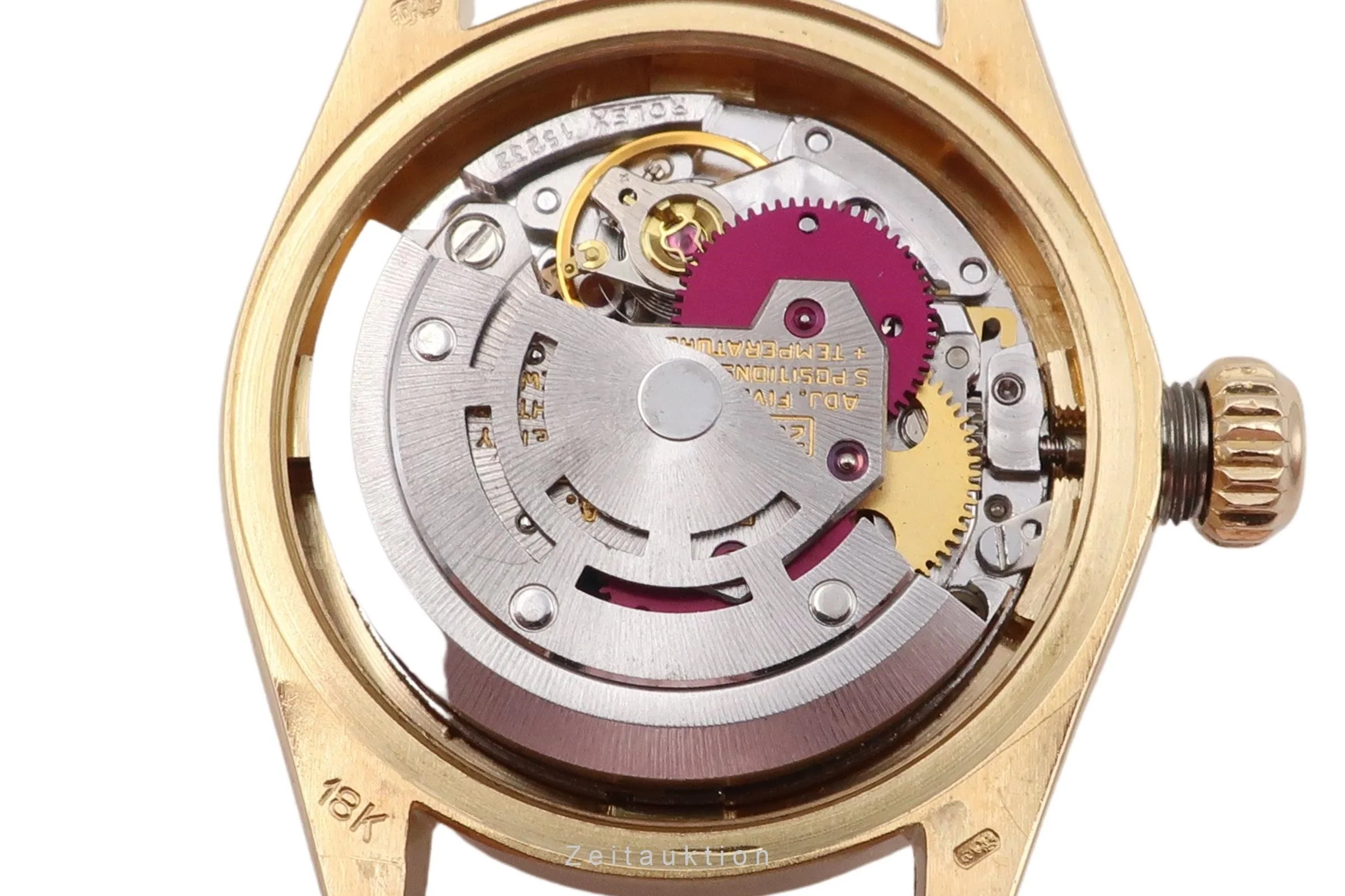 Rolex Lady Datejust 18 ct gold automatic women's watch 6916  [2506642] - Image 15