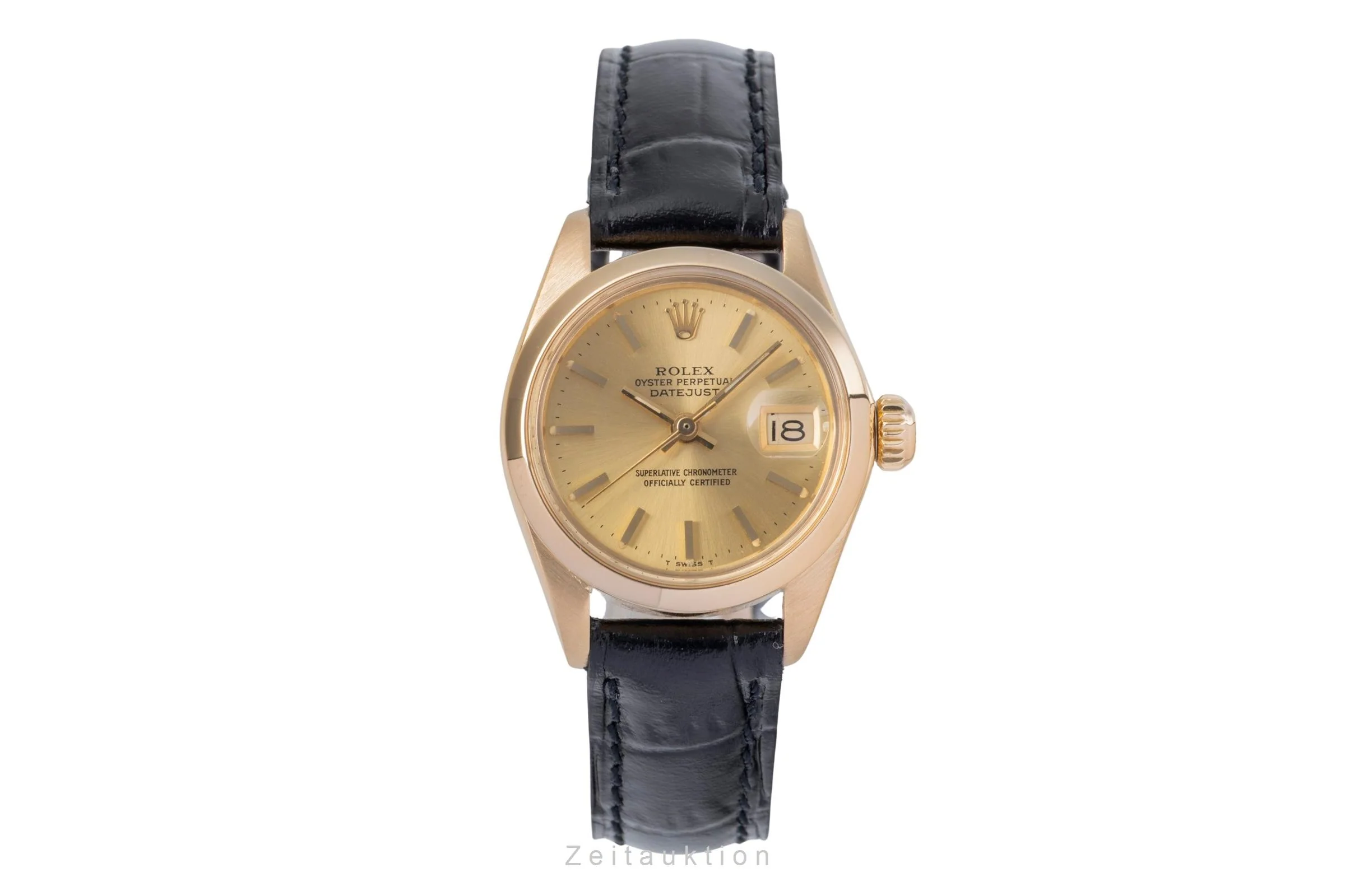 Rolex Lady Datejust 18 ct gold automatic women's watch 6916  [2506642] - Image 5