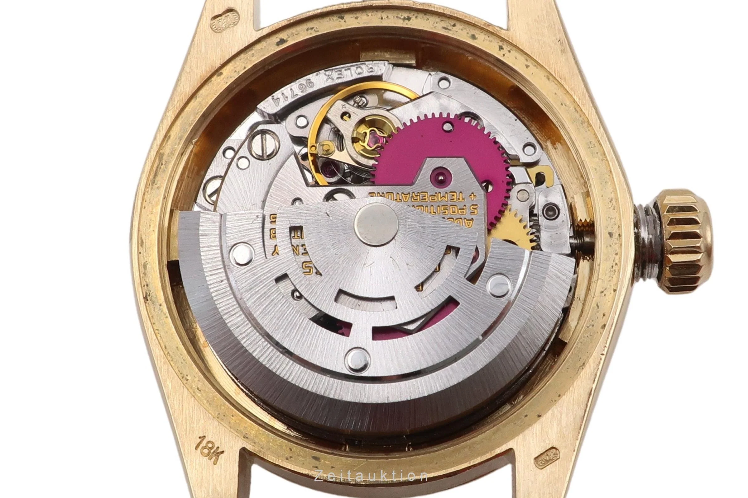 Rolex Lady Datejust 18 ct gold automatic women's watch 6916 Vintage  [2502644] - Image 14