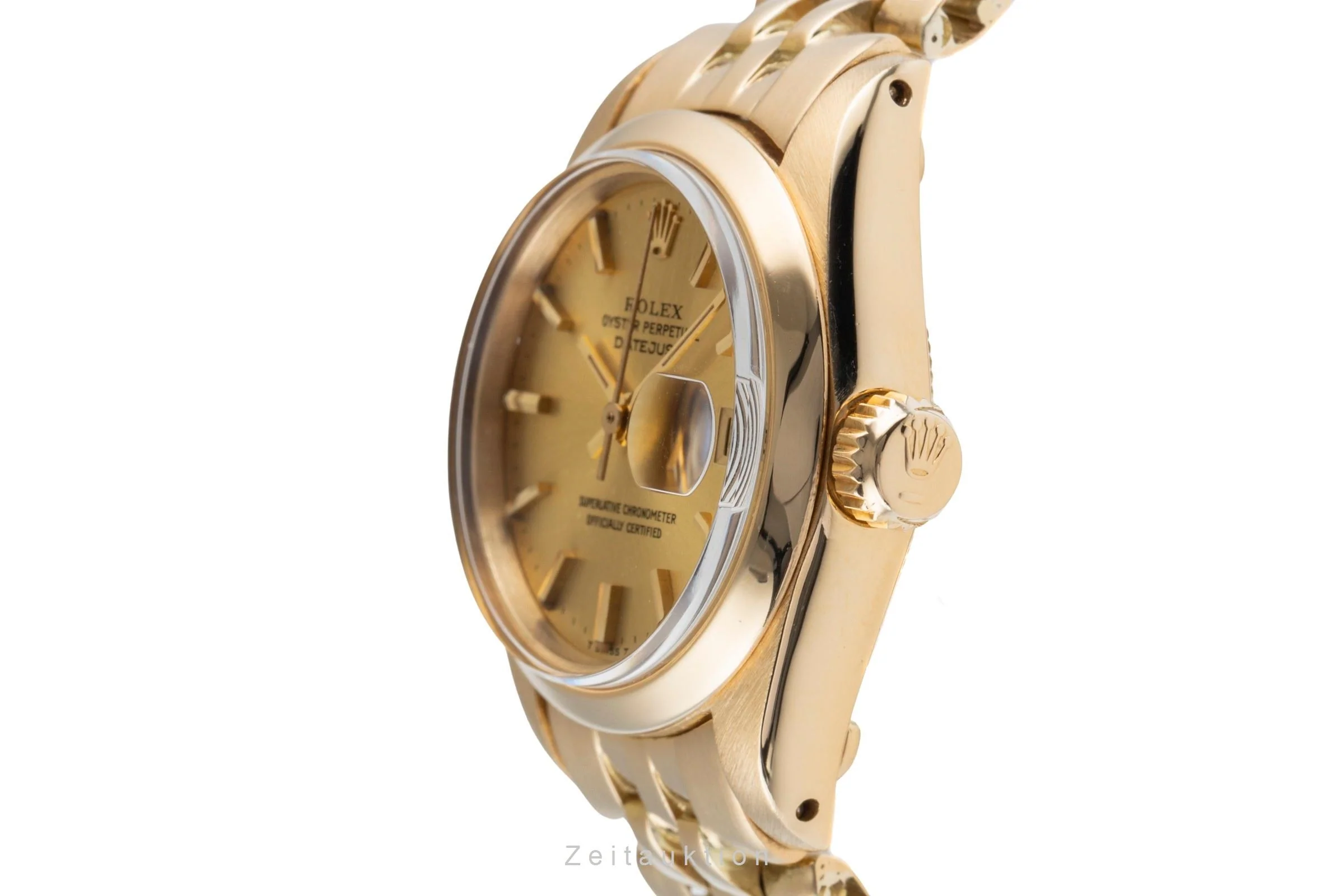 Rolex Lady Datejust 18 ct gold automatic women's watch 6916 Vintage  [2502644] - Image 7