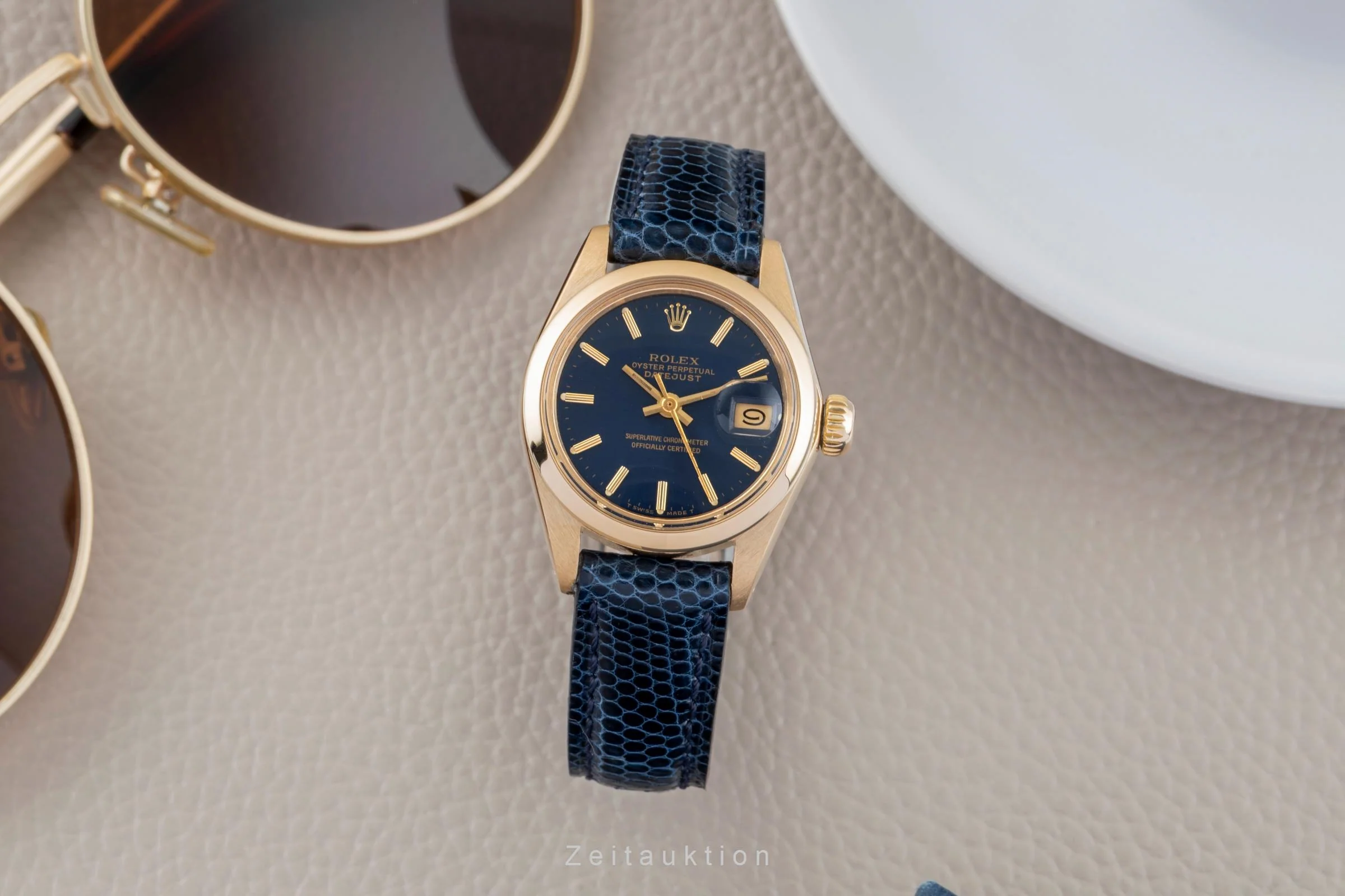 Rolex Lady Datejust 18 ct gold automatic women's watch 6916 Vintage  [2600698] - Image 4