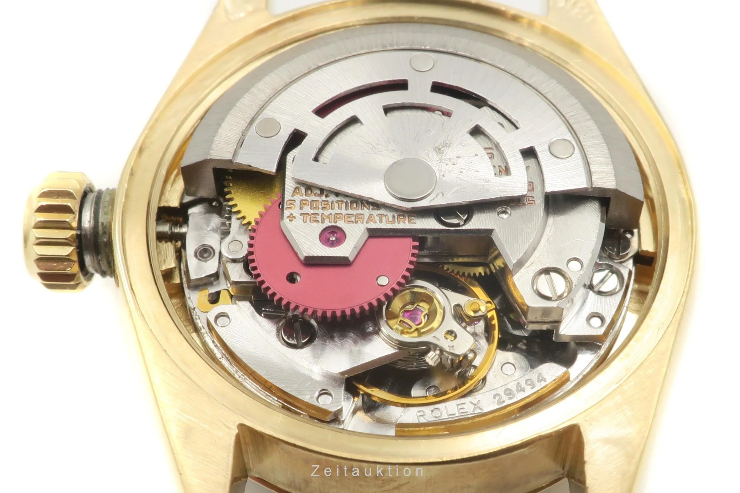 Rolex Lady Datejust 18 ct gold automatic women's watch 6917  [2204487] - Image 11