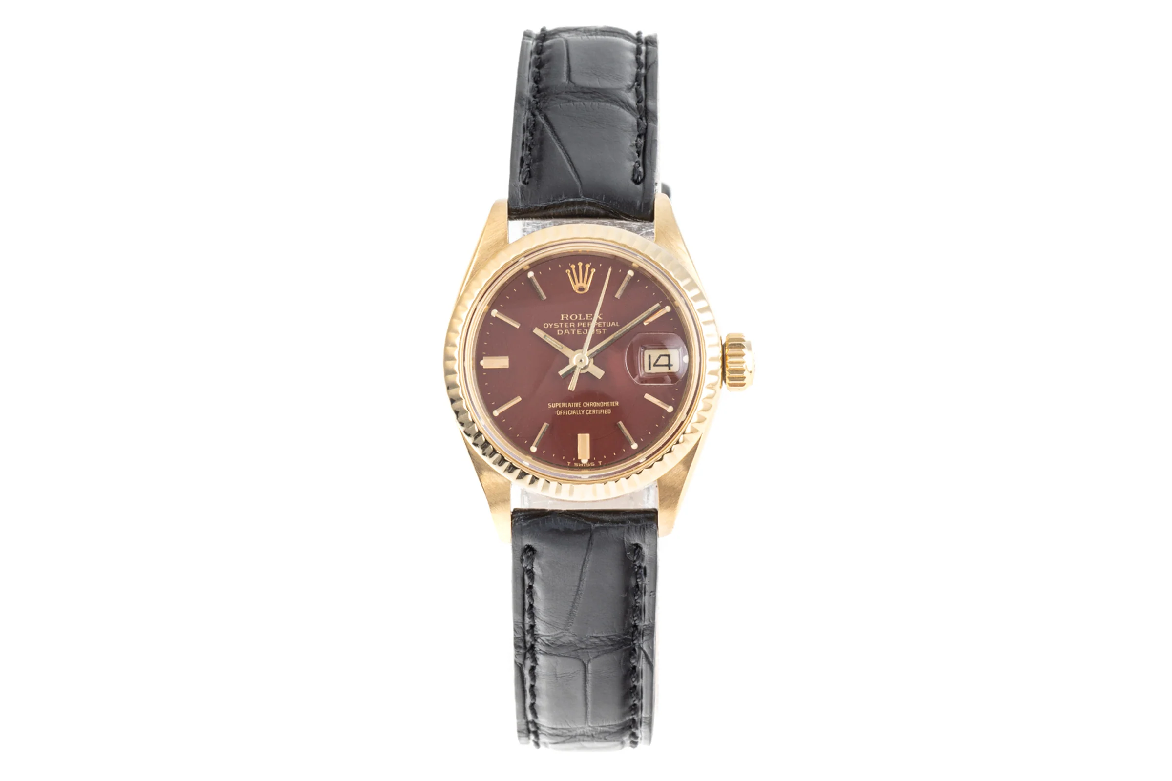 Rolex Lady Datejust 18 ct gold automatic women's watch 6917  [2204487] - Image 4