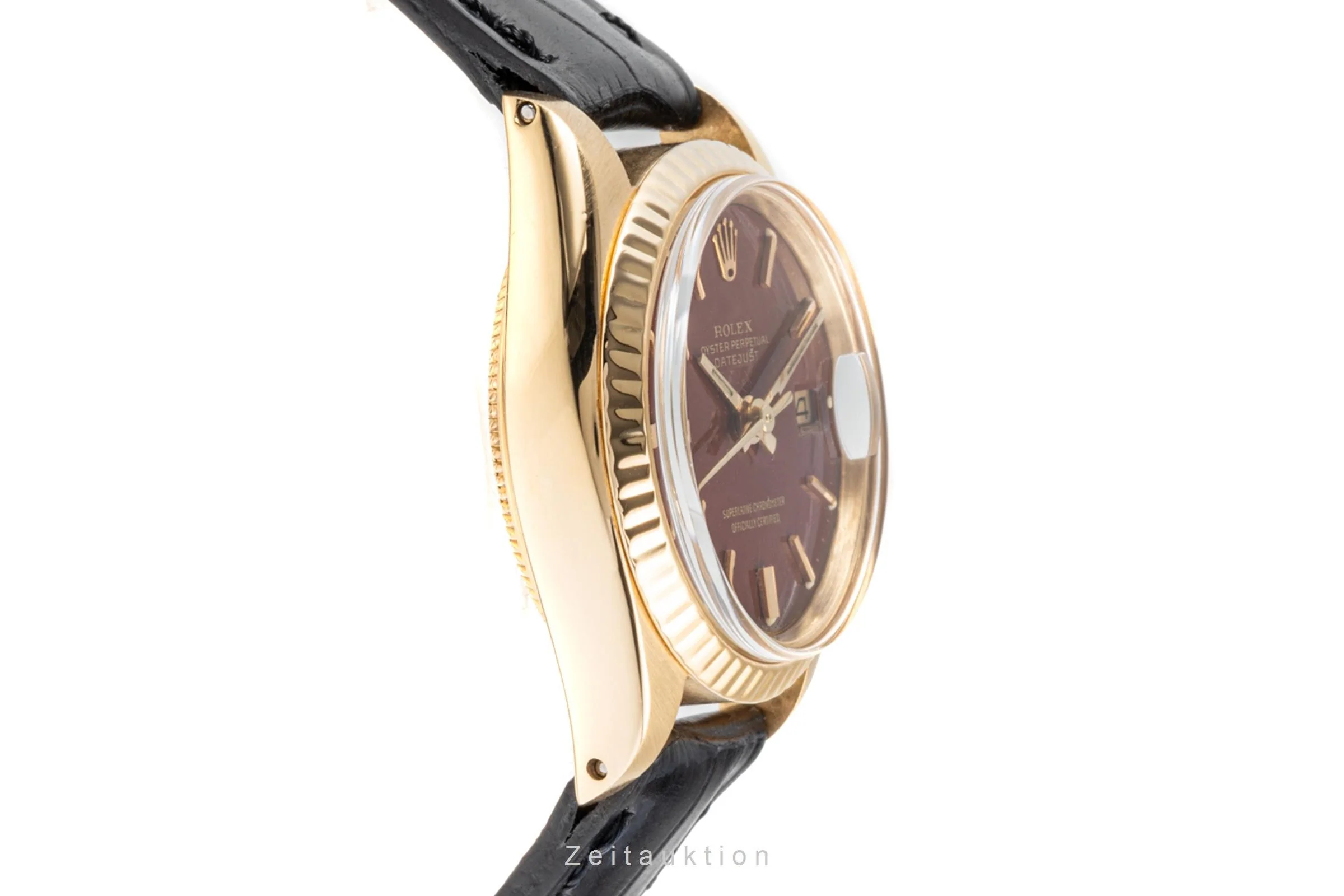 Rolex Lady Datejust 18 ct gold automatic women's watch 6917  [2204487] - Image 7