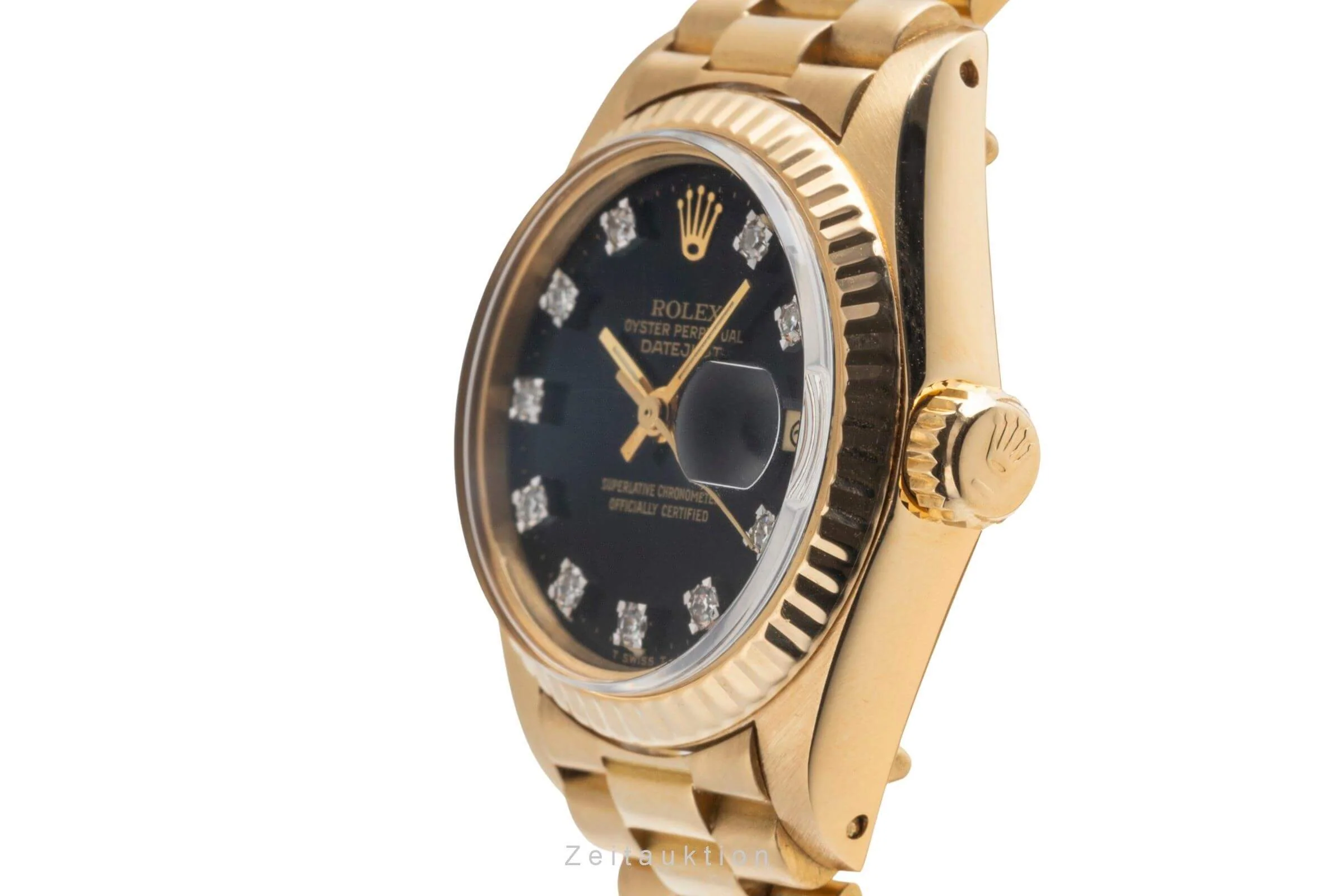 Rolex Lady Datejust 18 ct gold automatic women's watch 6917 Vintage  [2500938] - Image 7