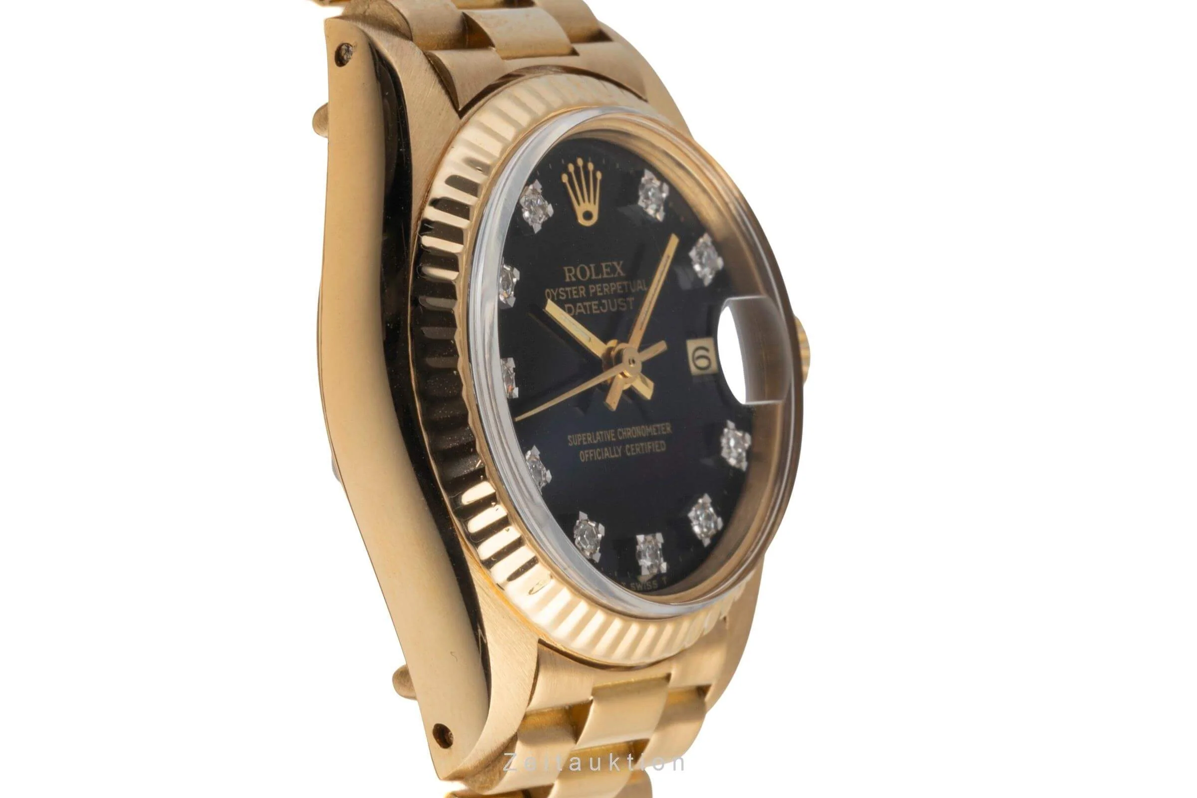Rolex Lady Datejust 18 ct gold automatic women's watch 6917 Vintage  [2500938] - Image 8