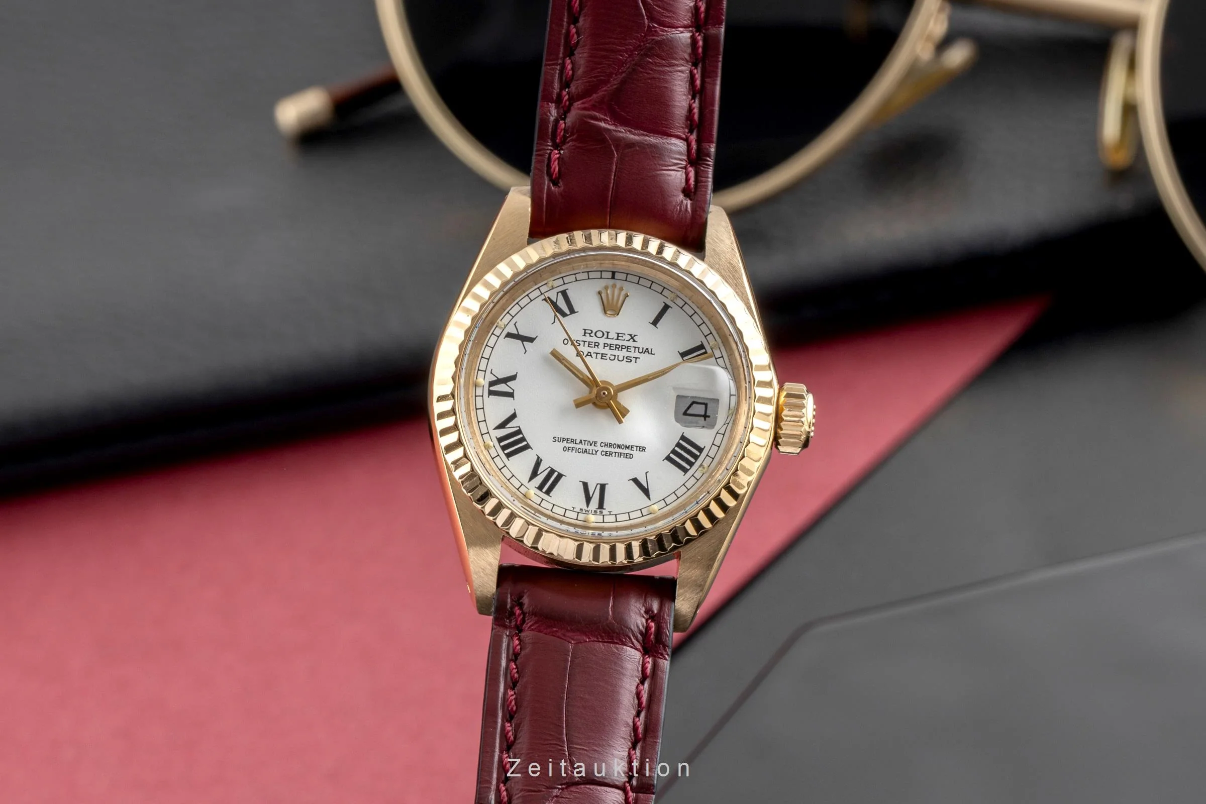 Rolex Lady Datejust 18 ct gold automatic women's watch 6917 Vintage  [2503521] - Image 2