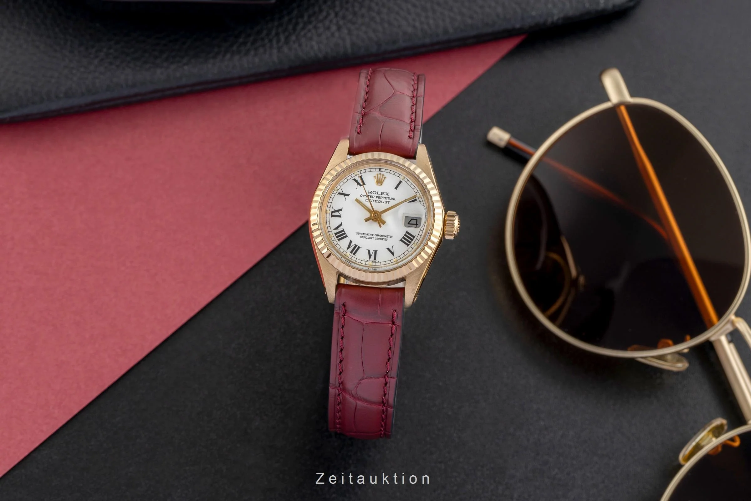 Rolex Lady Datejust 18 ct gold automatic women's watch 6917 Vintage  [2503521] - Image 4