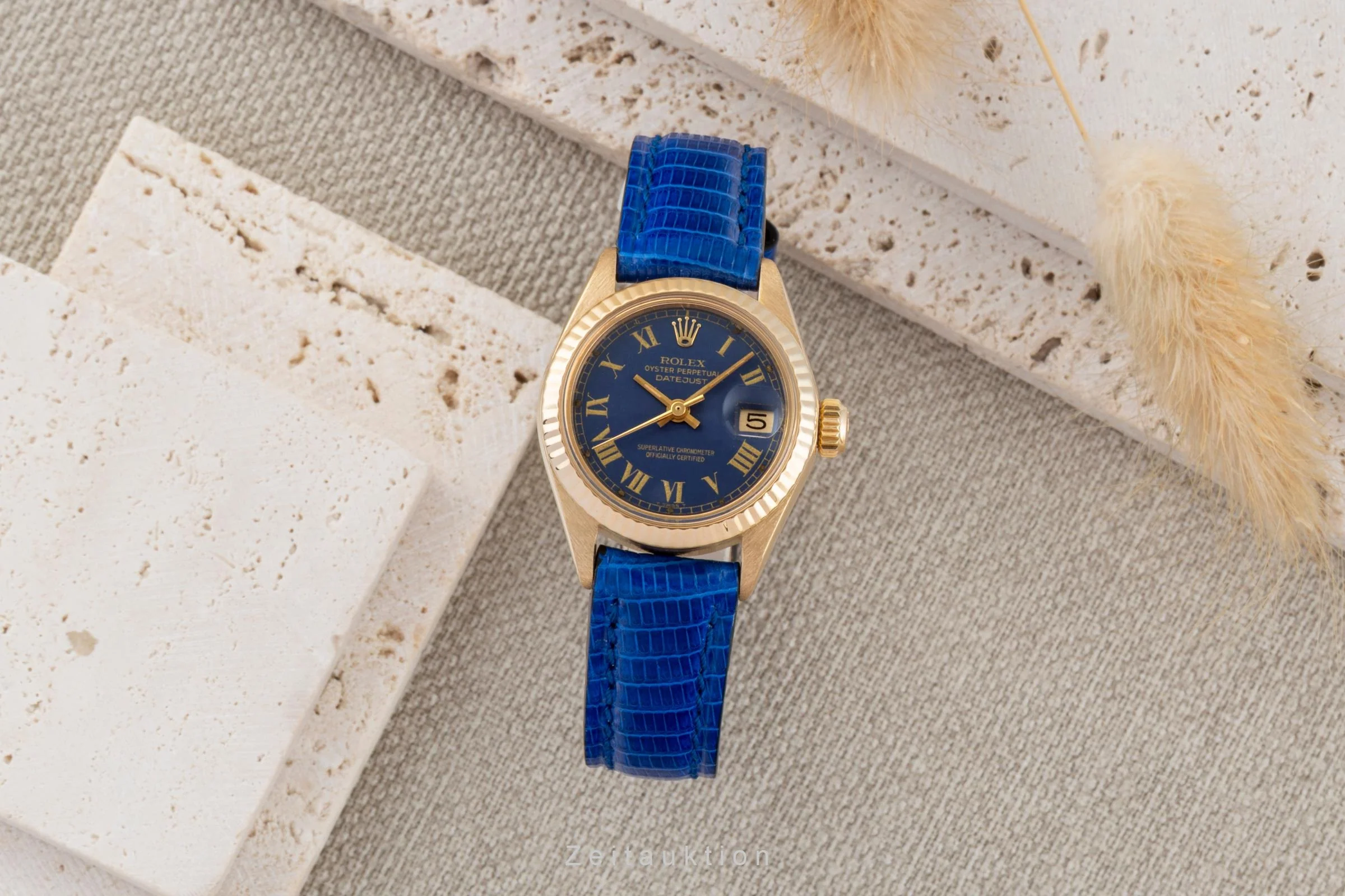 Rolex Lady Datejust 18 ct gold automatic women's watch 6917 Vintage  [2505925] - Image 4