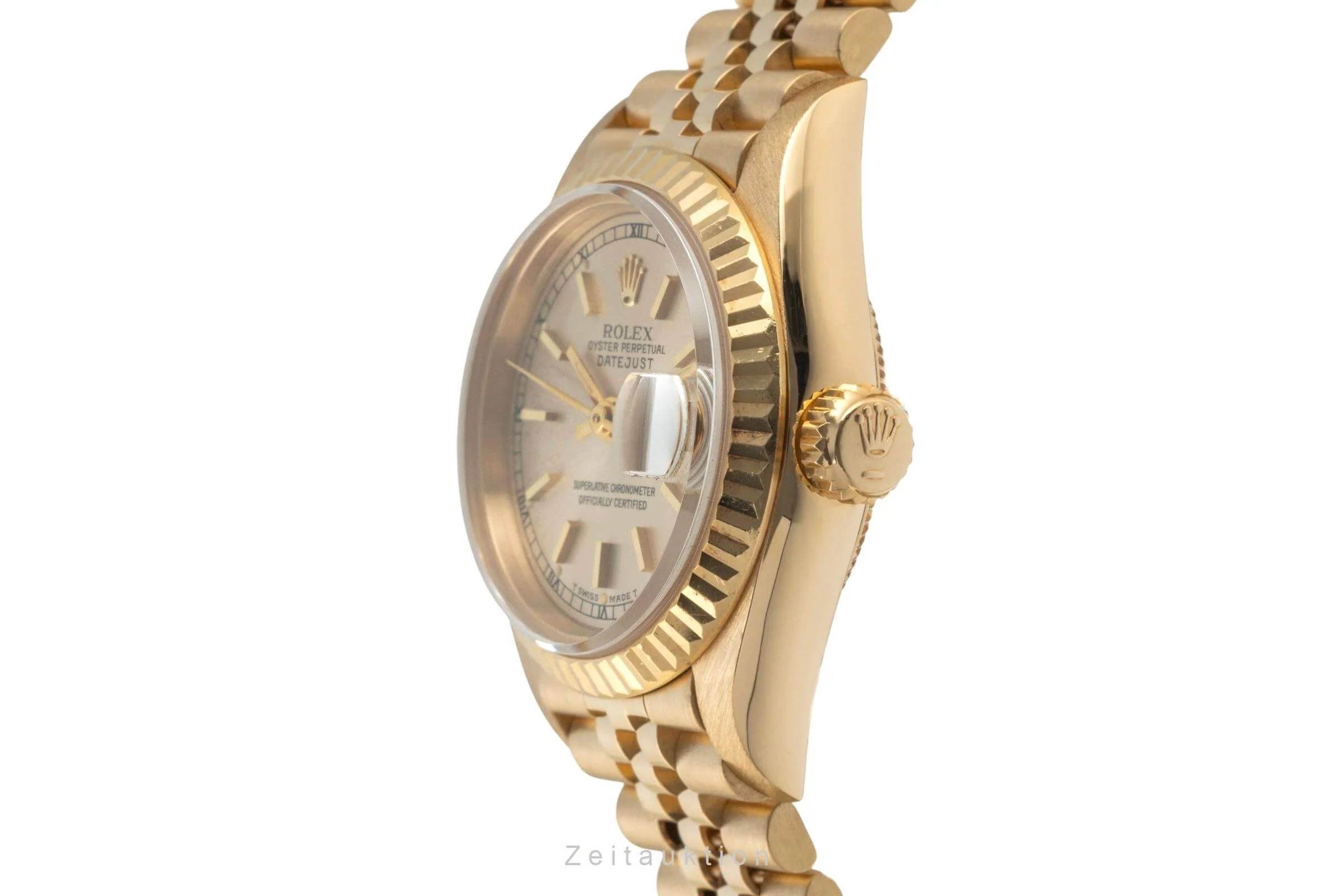 Rolex Lady Datejust 18 ct gold automatic women's watch 69178  [2401857] - Image 6