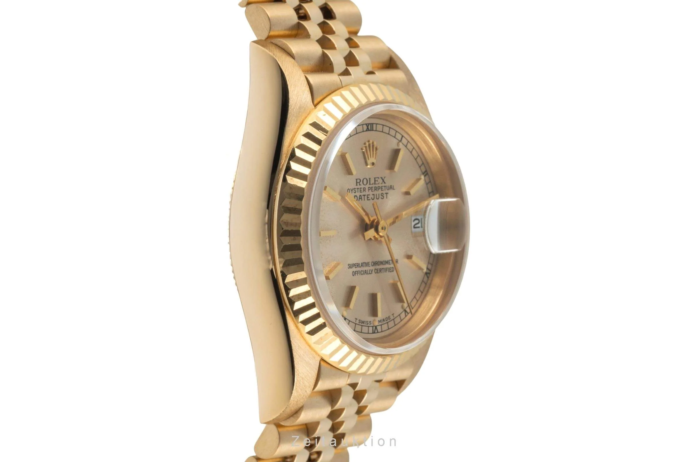 Rolex Lady Datejust 18 ct gold automatic women's watch 69178  [2401857] - Image 7
