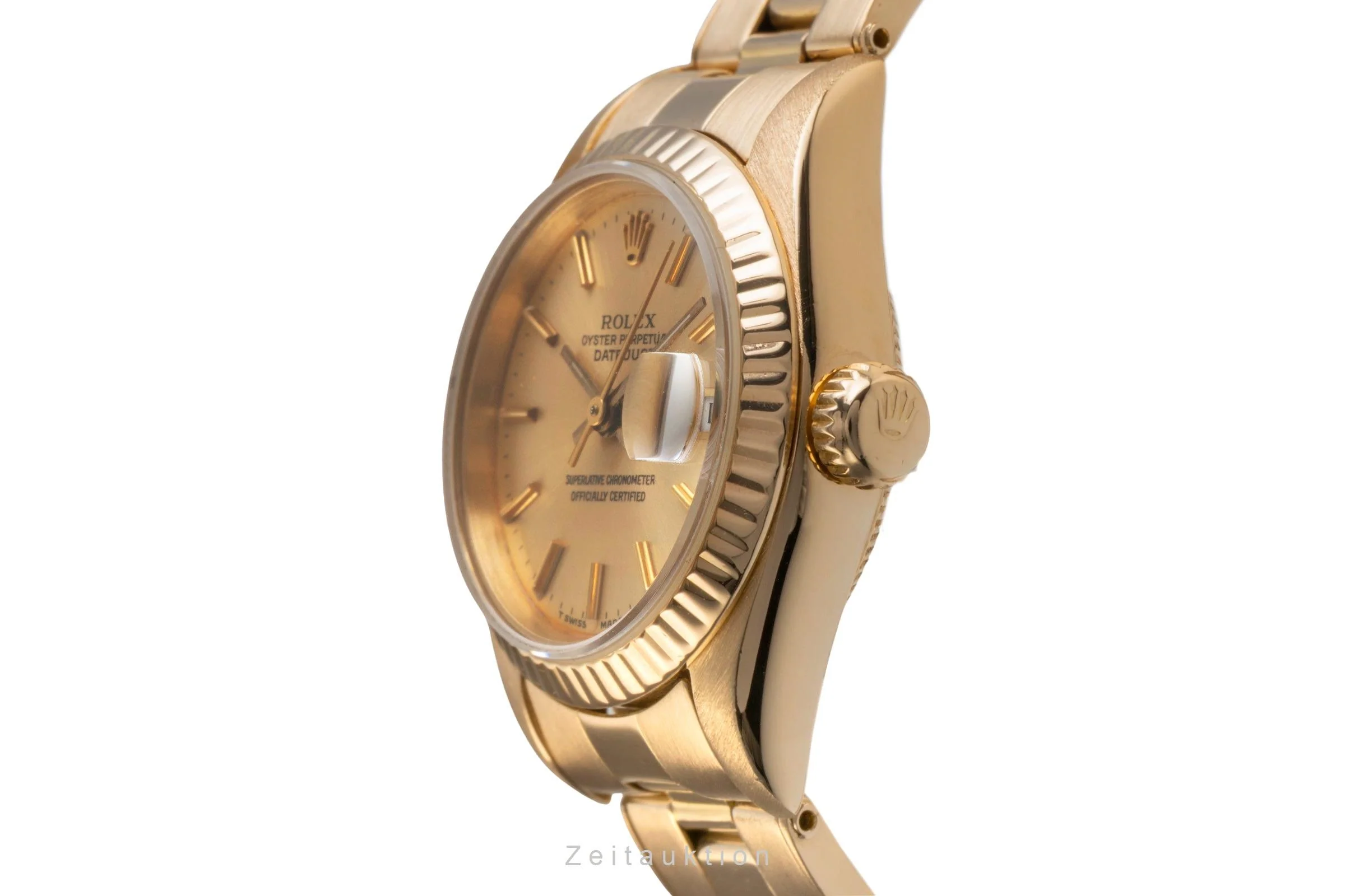 Rolex Lady Datejust 18 ct gold automatic women's watch 69178  [2503785] - Image 7