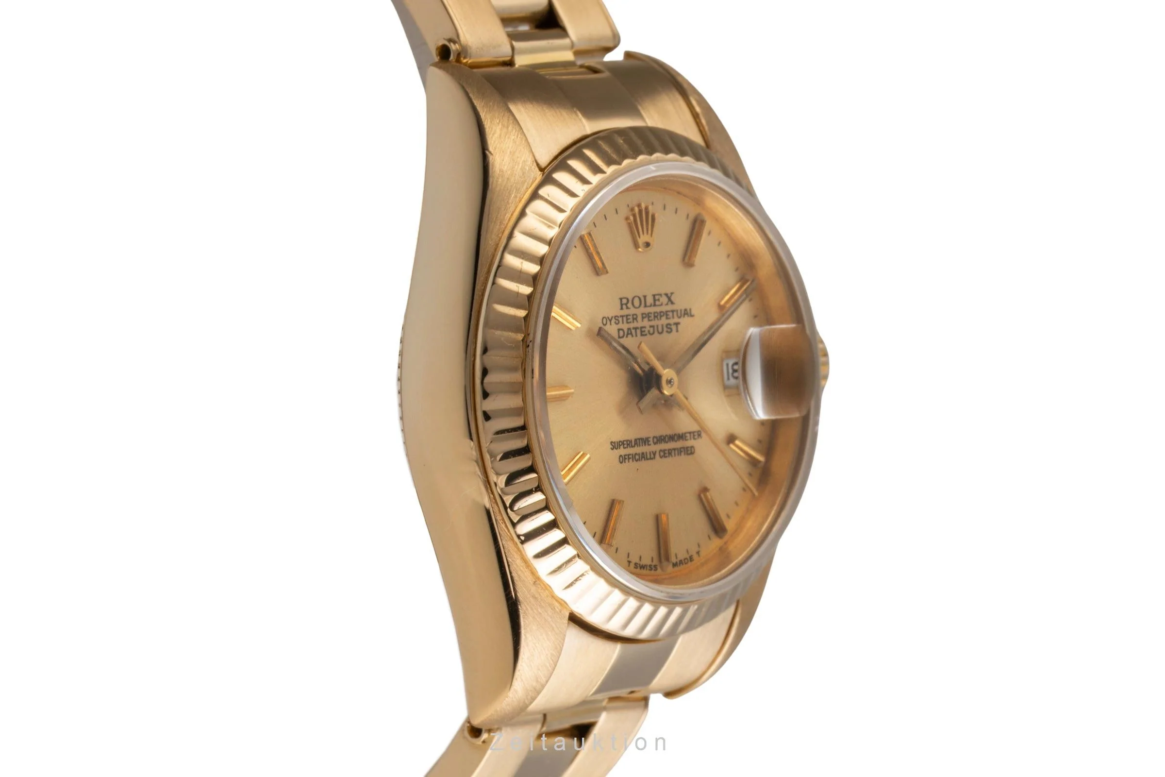 Rolex Lady Datejust 18 ct gold automatic women's watch 69178  [2503785] - Image 8