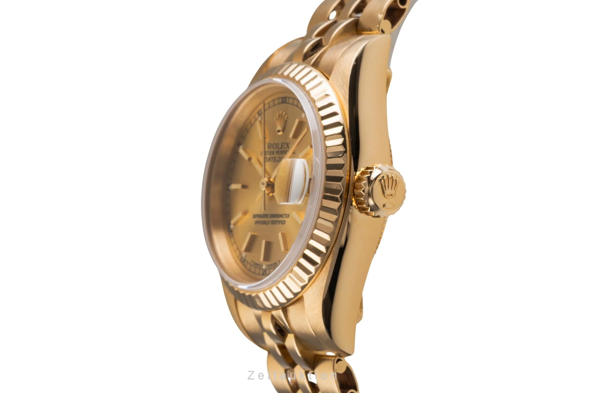 Rolex Lady Datejust 18 ct gold automatic women's watch 69178  [2503833] - Image 7