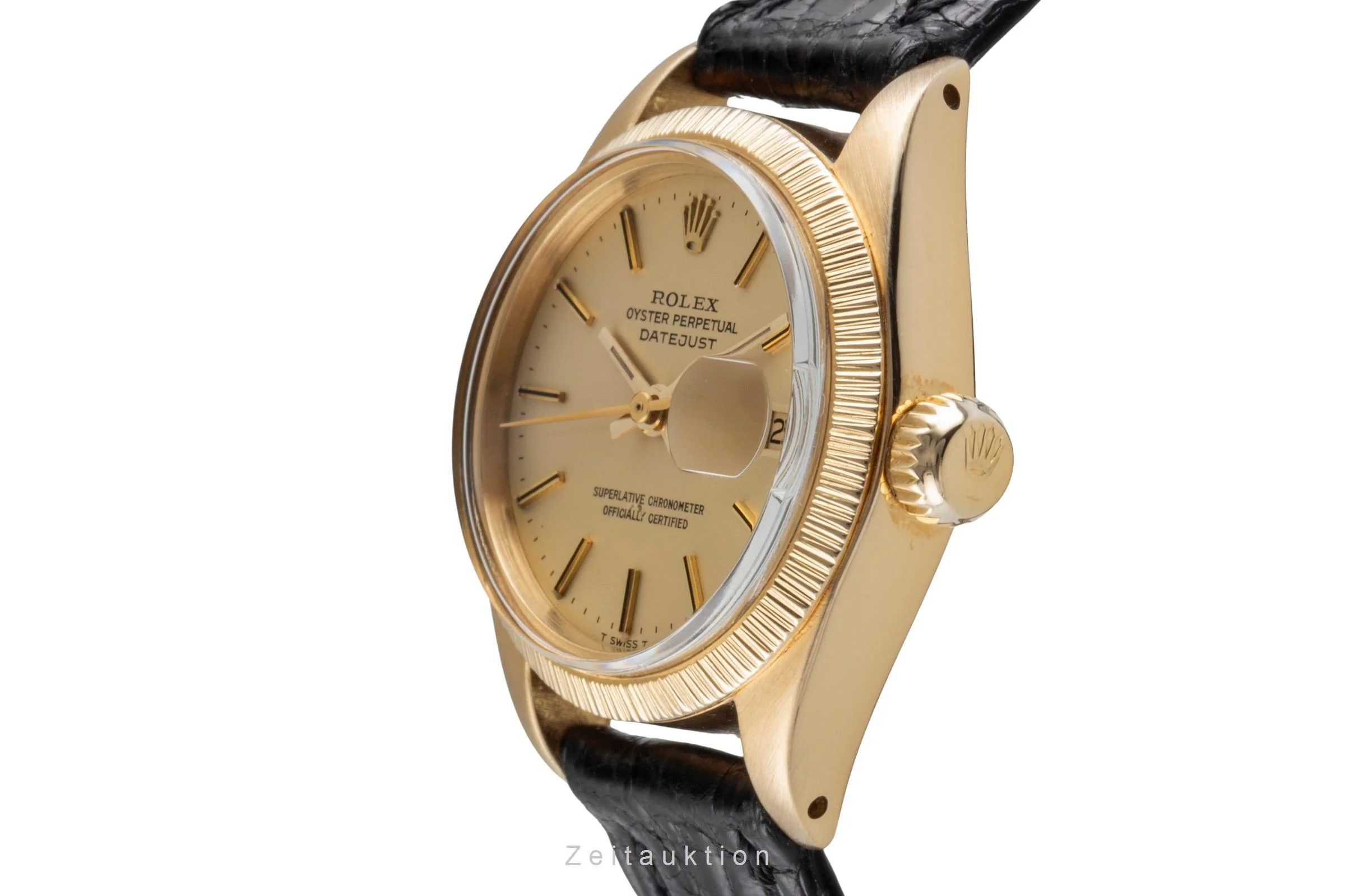 Rolex Lady Datejust 18 ct gold automatic women's watch 6927 Vintage  [2506635] - Image 7