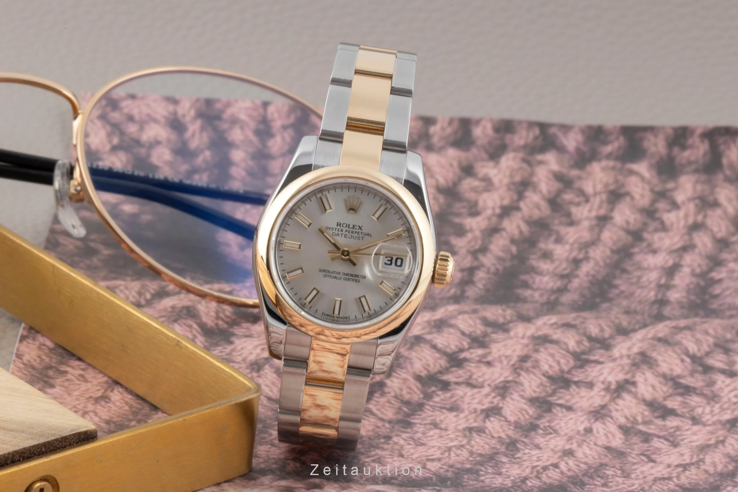 Rolex Lady Datejust steel / gold automatic women's watch 179163  [2600786] - Image 4