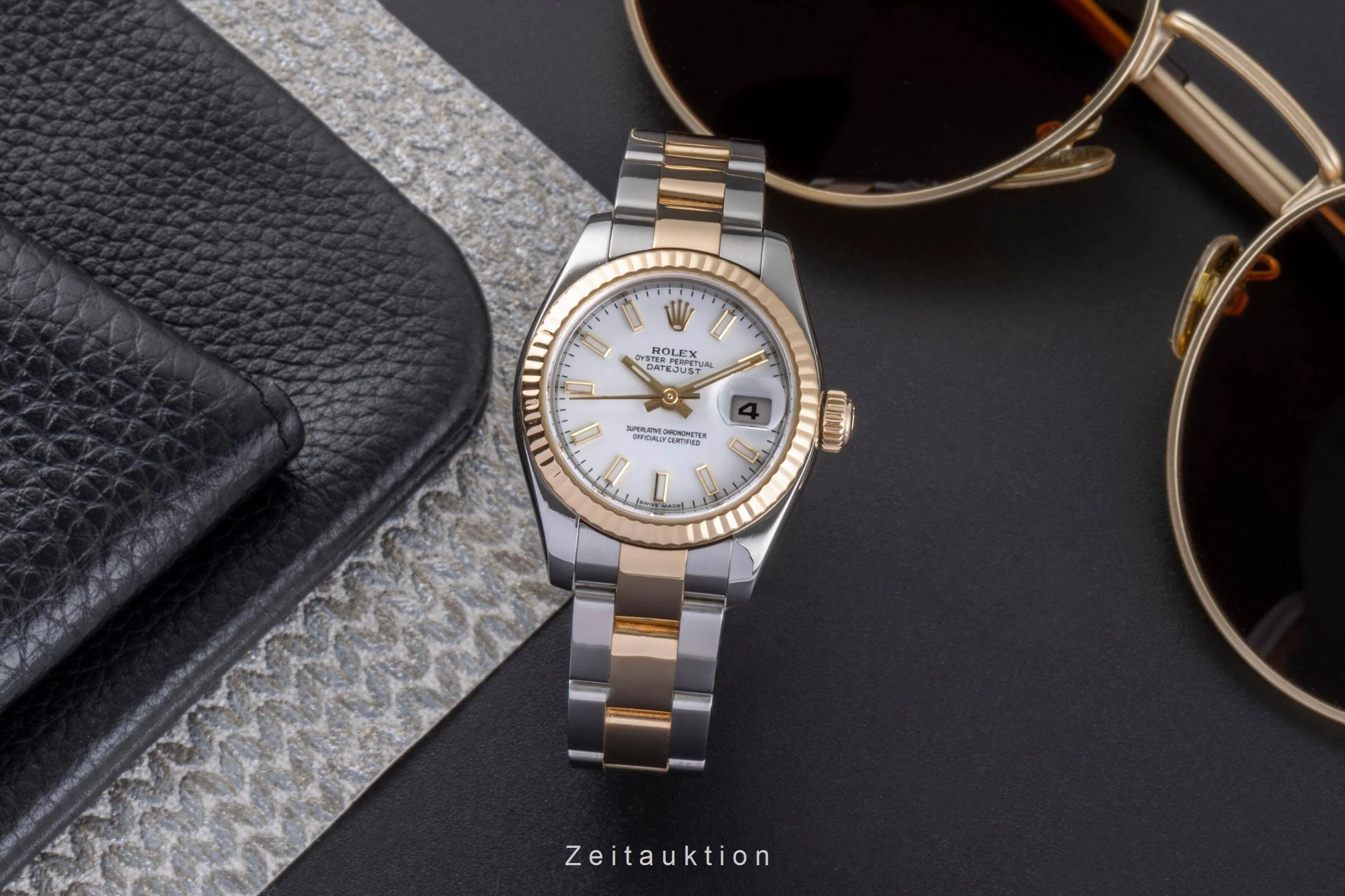 Rolex Lady Datejust steel / gold automatic women's watch 179173  [2500298] - Image 4