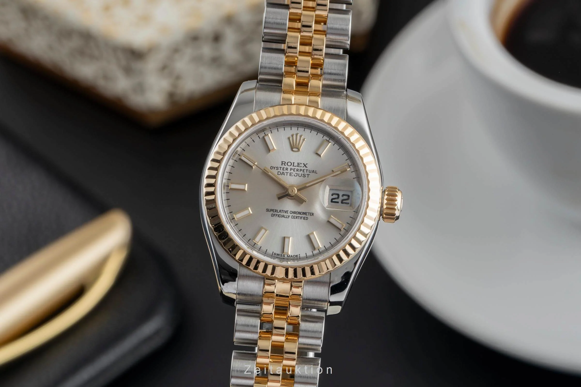Rolex Lady Datejust steel / gold automatic women's watch 179173  [2502226] - Image 2