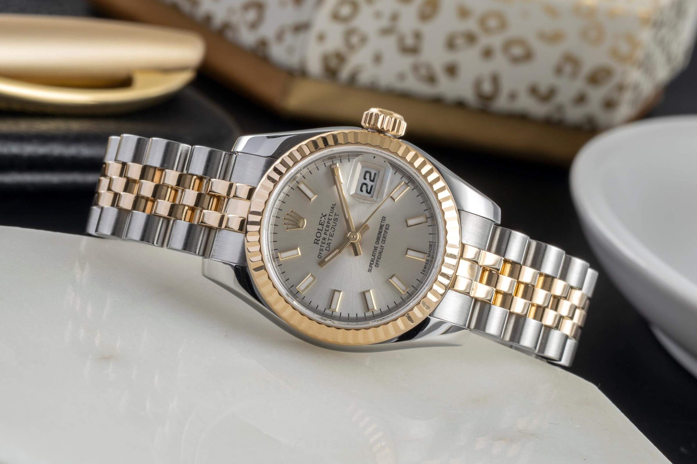 Rolex Lady Datejust steel / gold automatic women's watch 179173  [2502226] - Image 3