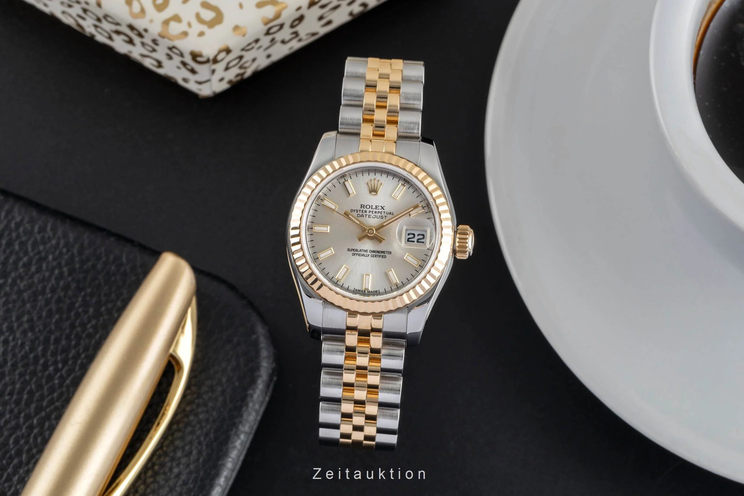 Rolex Lady Datejust steel / gold automatic women's watch 179173  [2502226] - Image 4
