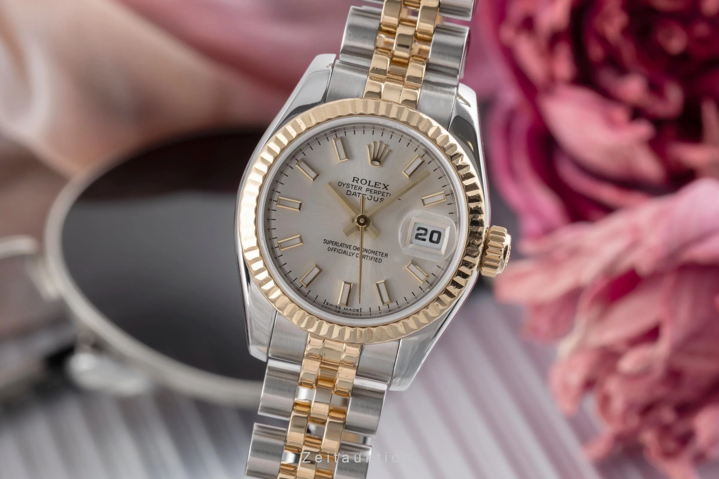 Rolex Lady Datejust steel / gold automatic women's watch 179173  [2504388] - Image 2