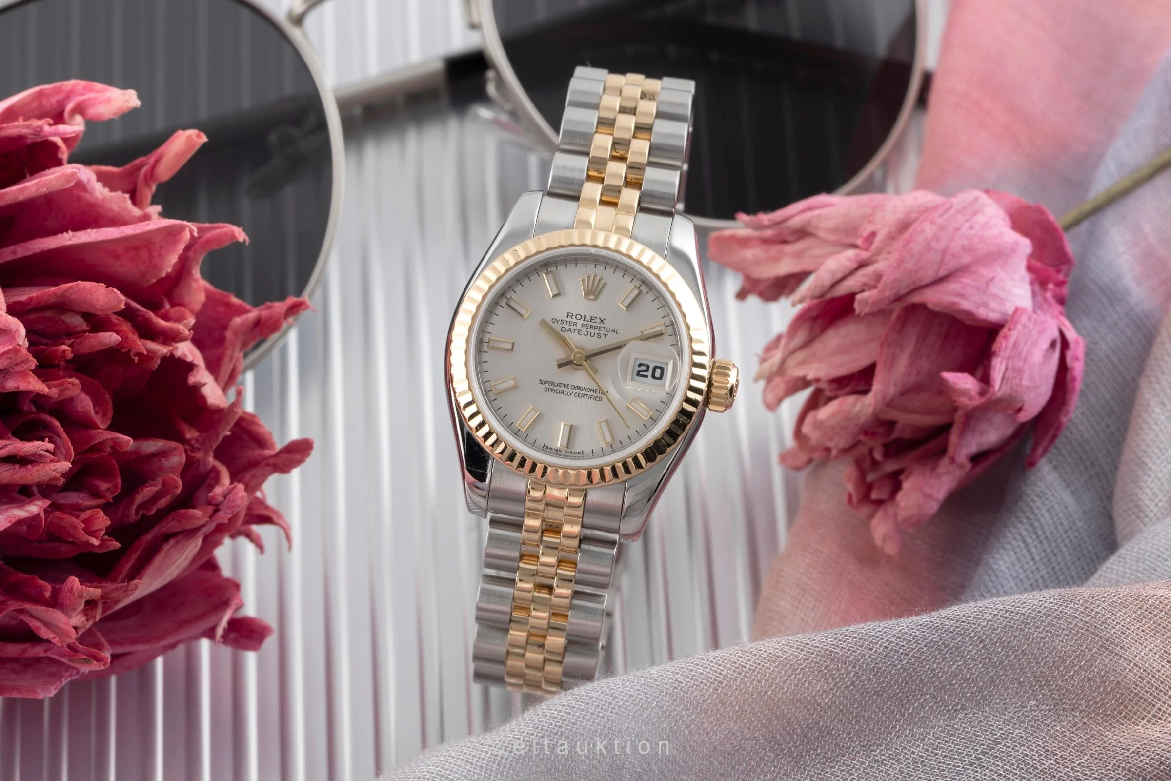 Rolex Lady Datejust steel / gold automatic women's watch 179173  [2504388] - Image 4