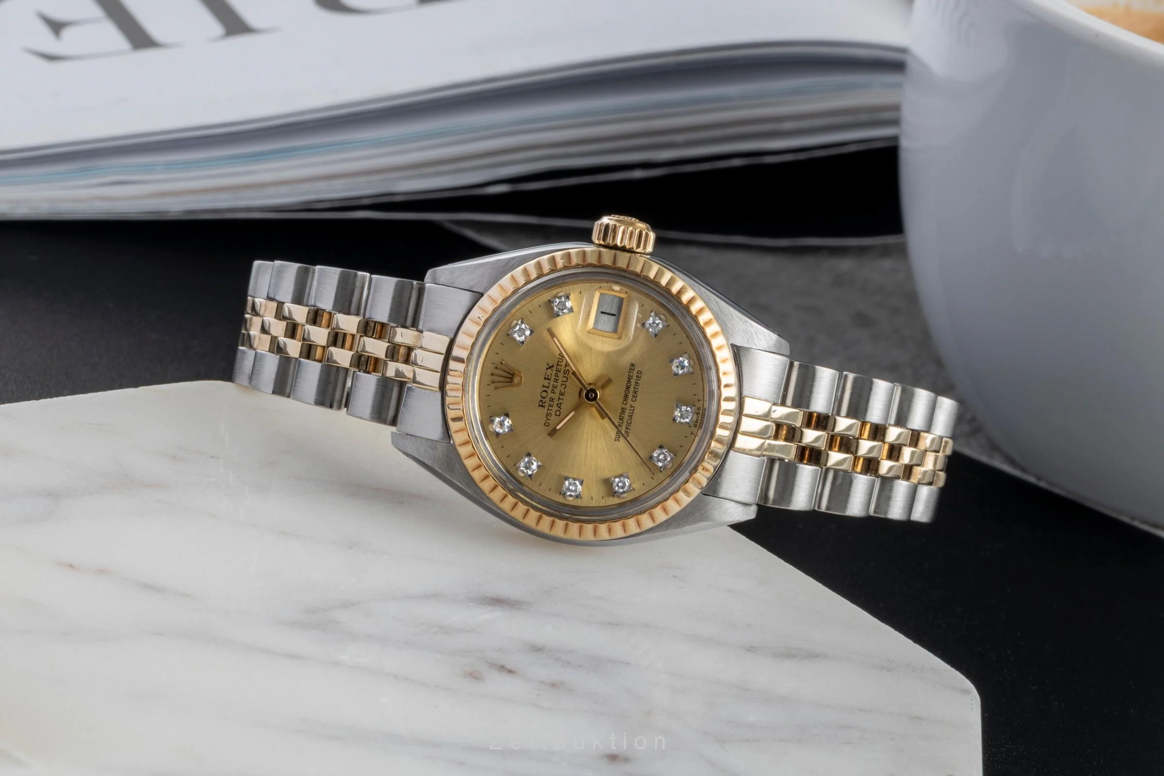 Rolex Lady Datejust steel / gold automatic women's watch 6917 Vintage  [2506293] - Image 3