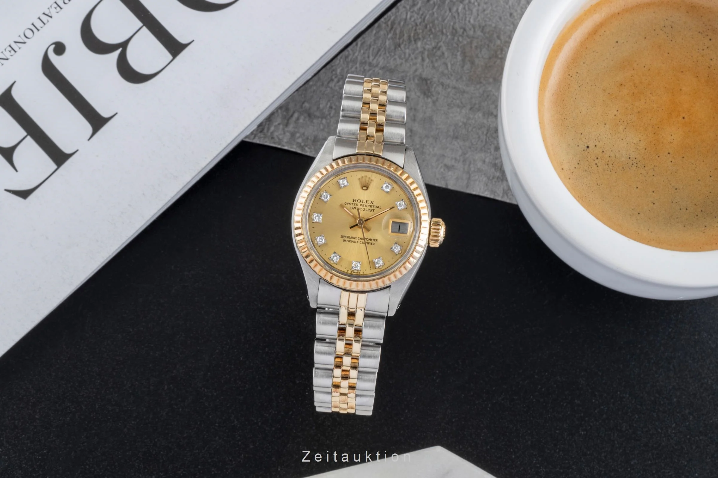 Rolex Lady Datejust steel / gold automatic women's watch 6917 Vintage  [2506293] - Image 4