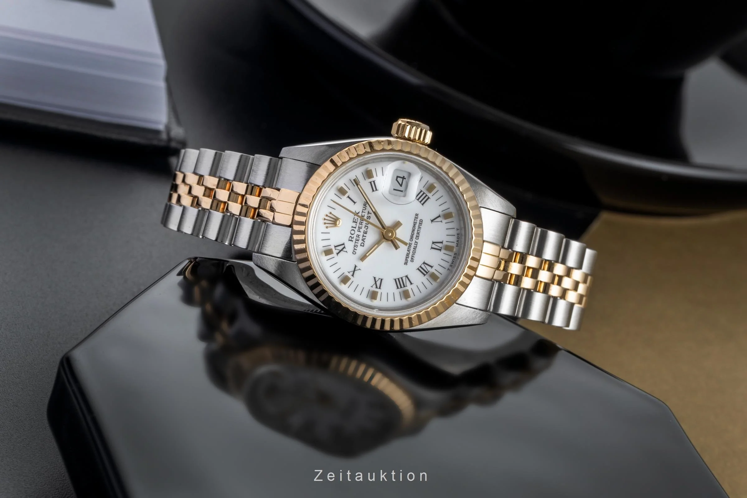 Rolex Lady Datejust steel / gold automatic women's watch 69173  [2502713] - Image 3